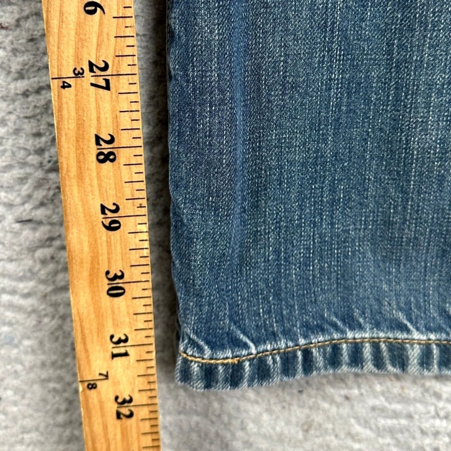 Levi's VINTAGE Levi's Red Jeans Bootcut 38x32 Mens Blue Denim 5-Pocket Size US 38 / EU 54 - 6 Thumbnail