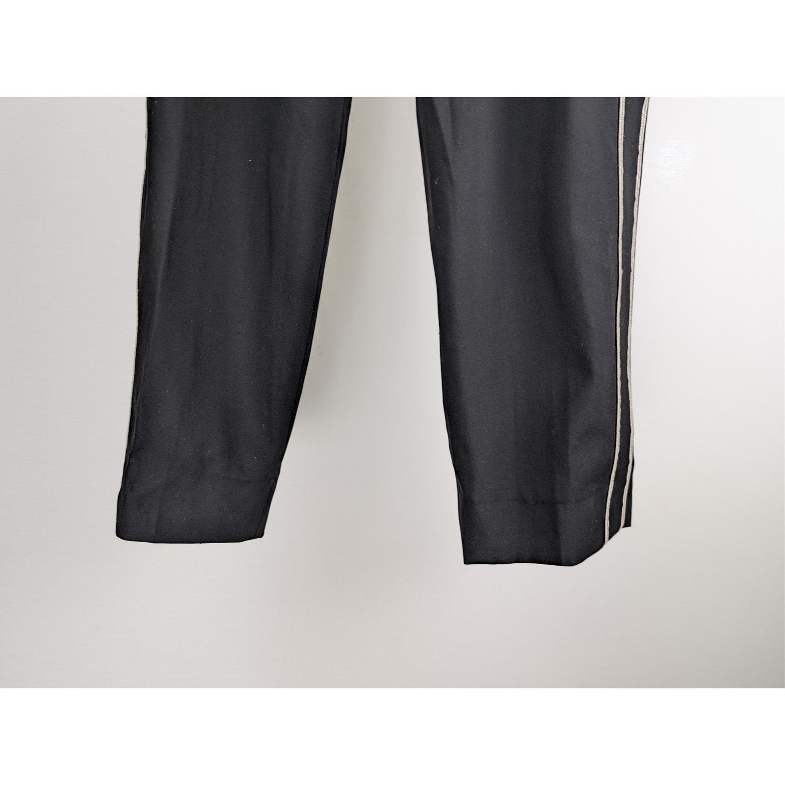 Saint Laurent Paris o1rshd1 CC20 Slacks Pants in Black Size US 32 / EU 48 - 4 Thumbnail