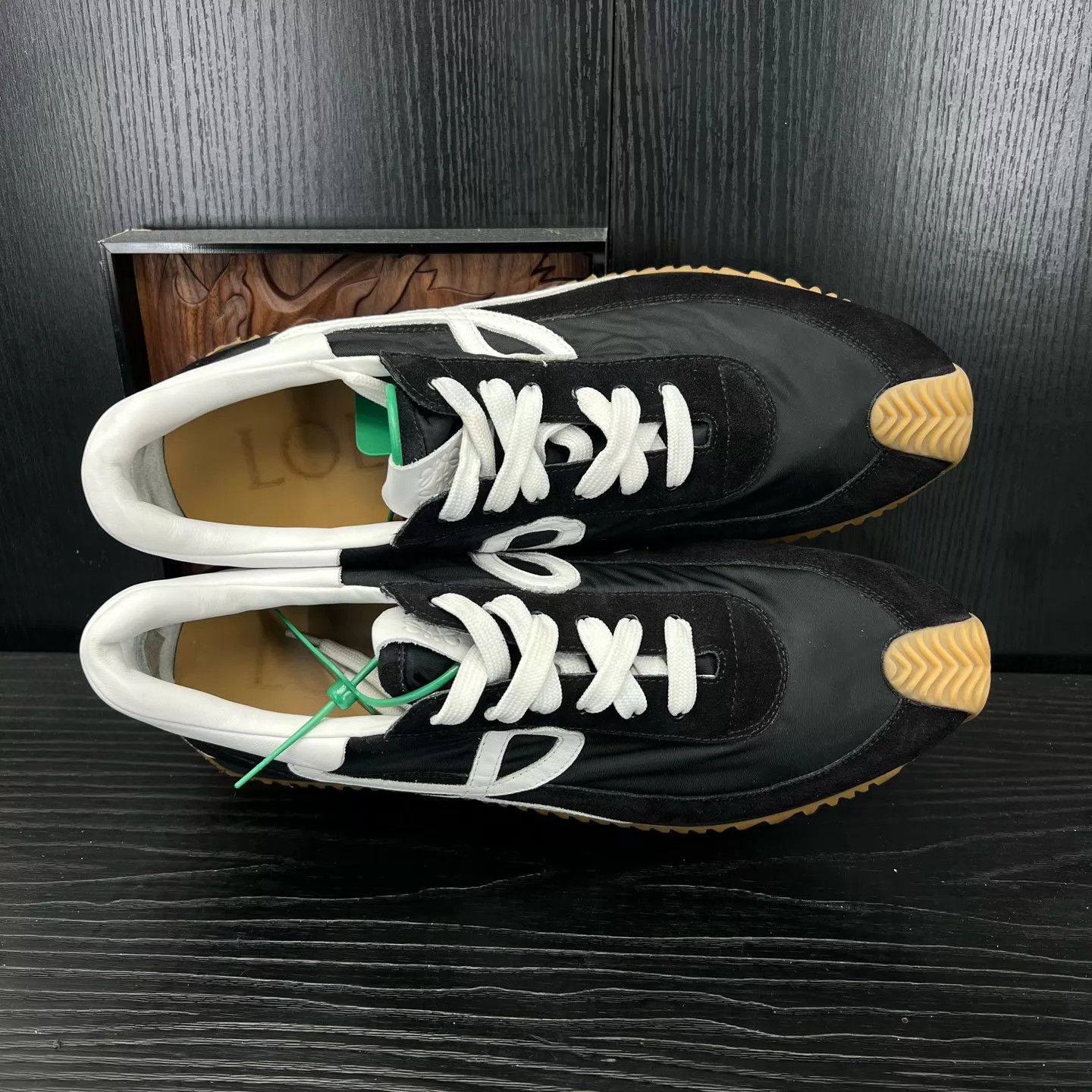 Loewe LOEWE Runner Black & White Size 45 Like New Size US 12 / EU 45 - 3 Thumbnail