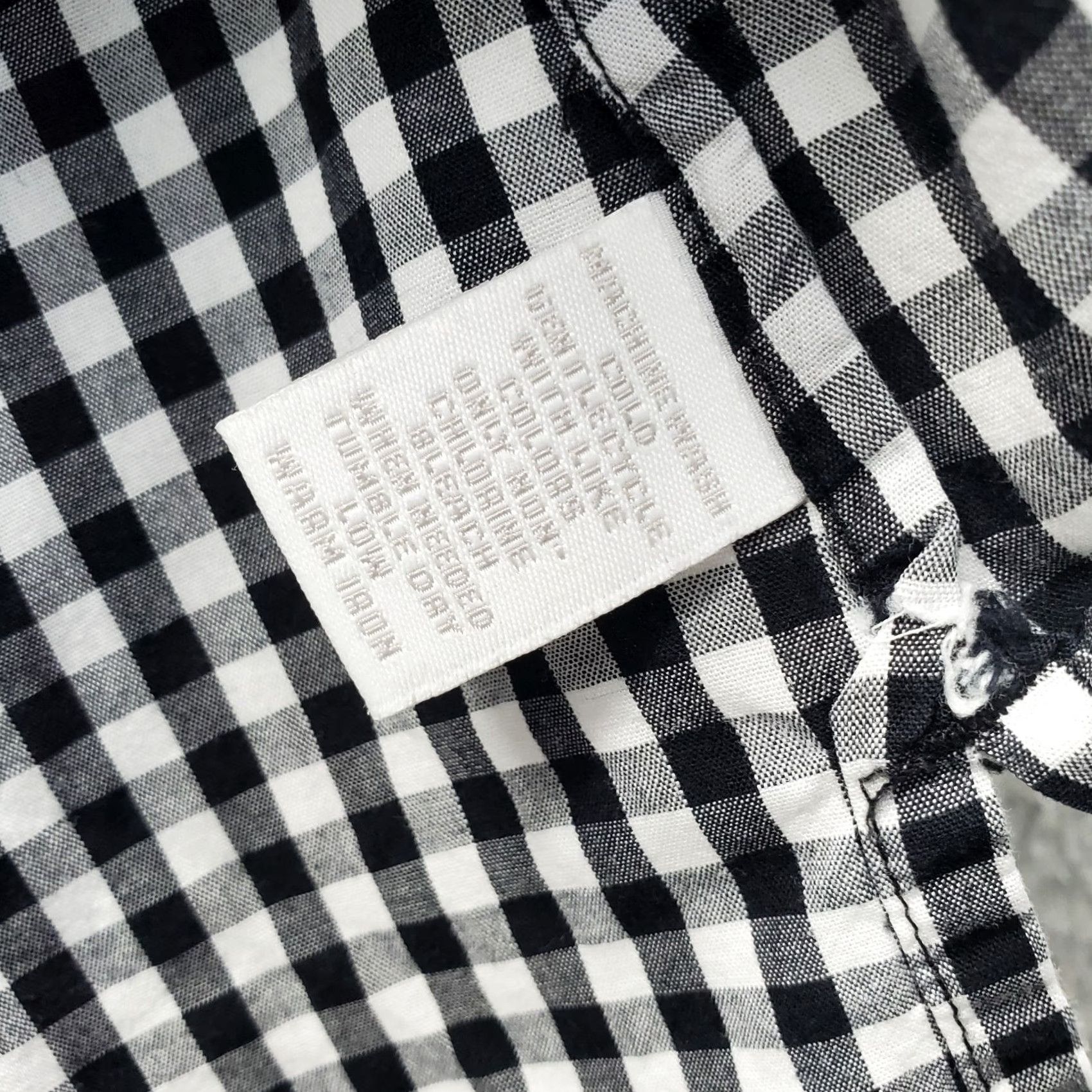 Charter Club Charter Club Shirt Womens Size 12P Multicolor Gingham Check Long Sleeve Button-Up Size XL / US 12-14 / IT 48-50 - 7 Thumbnail
