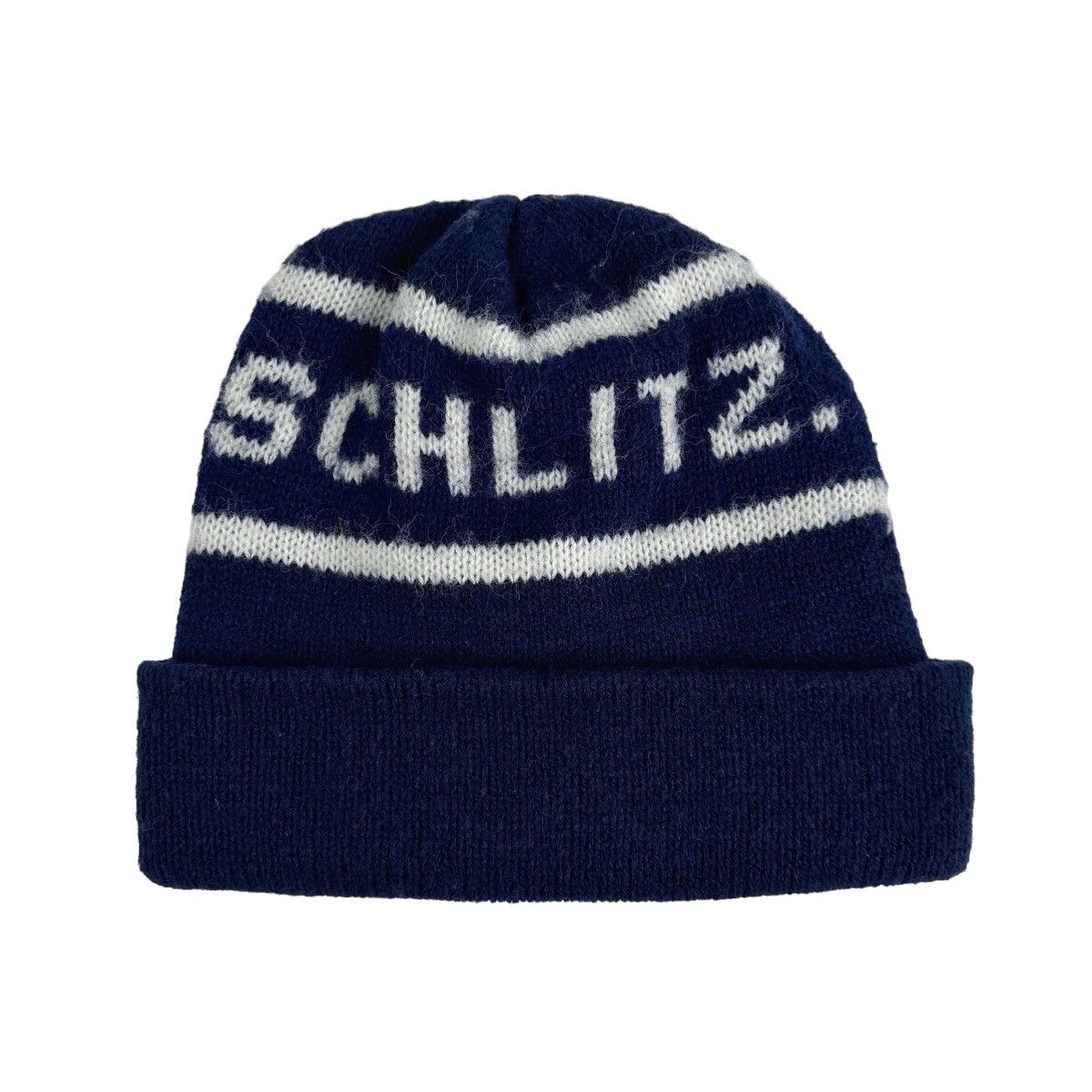 Vintage Schlitz Beer Vintage Knit Beanie Cap Hat Grailed