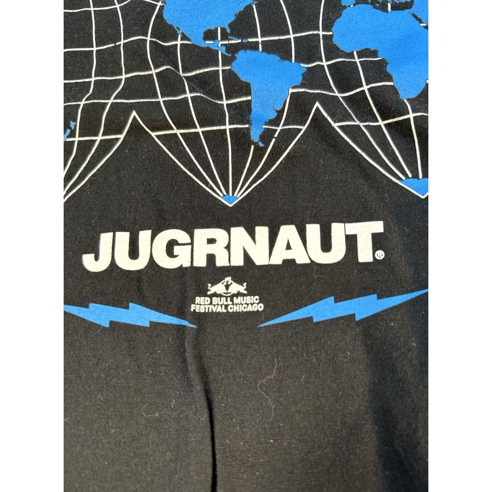 Vintage JUGRNAUT Chicago Everywhere Red Bull Music Festival Shirt Large M Red - Vintage Casual Mens Shirts Shirt Size US M / EU 48-50 / 2 - 2 Thumbnail