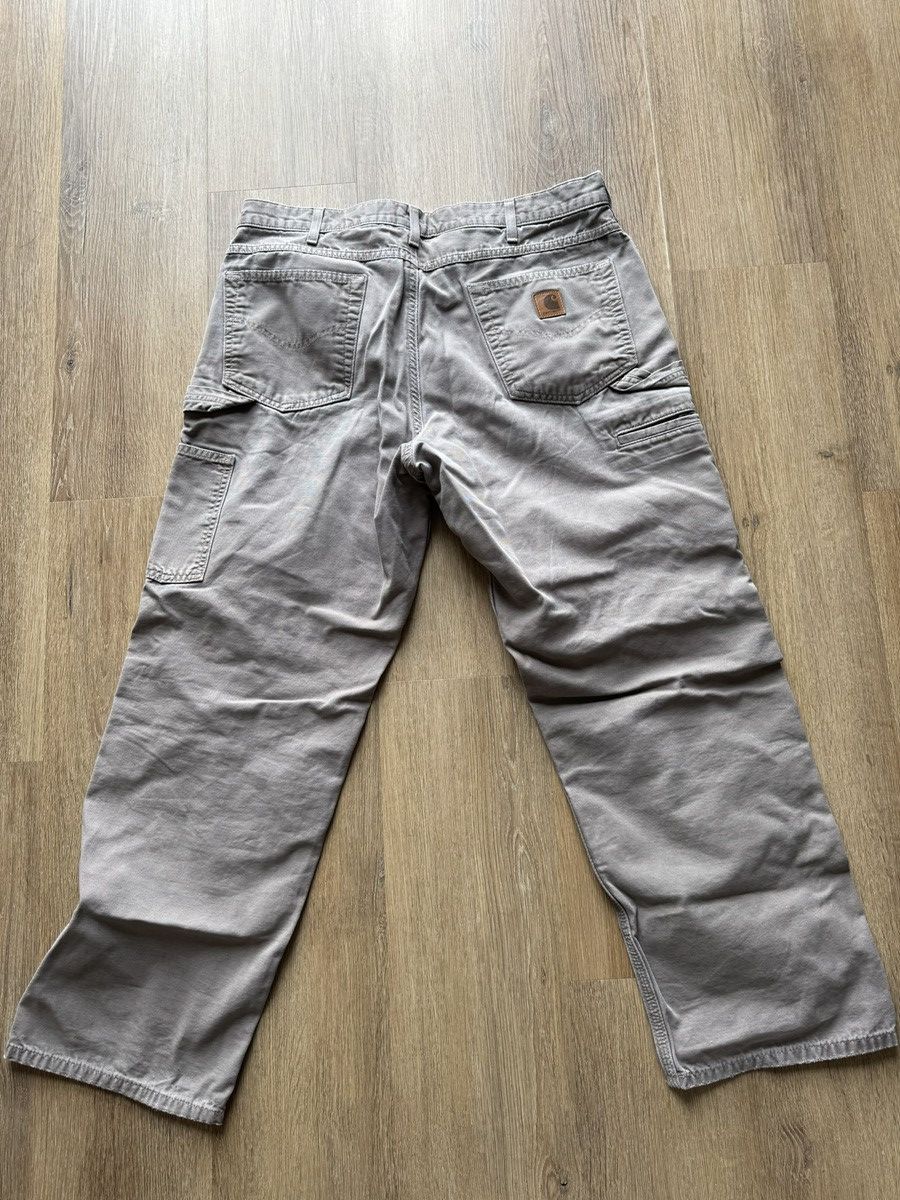 Carhartt × Vintage Vintage Baggy Carhartt Workwear Pants 35x30 Size US 35 - 2 Thumbnail