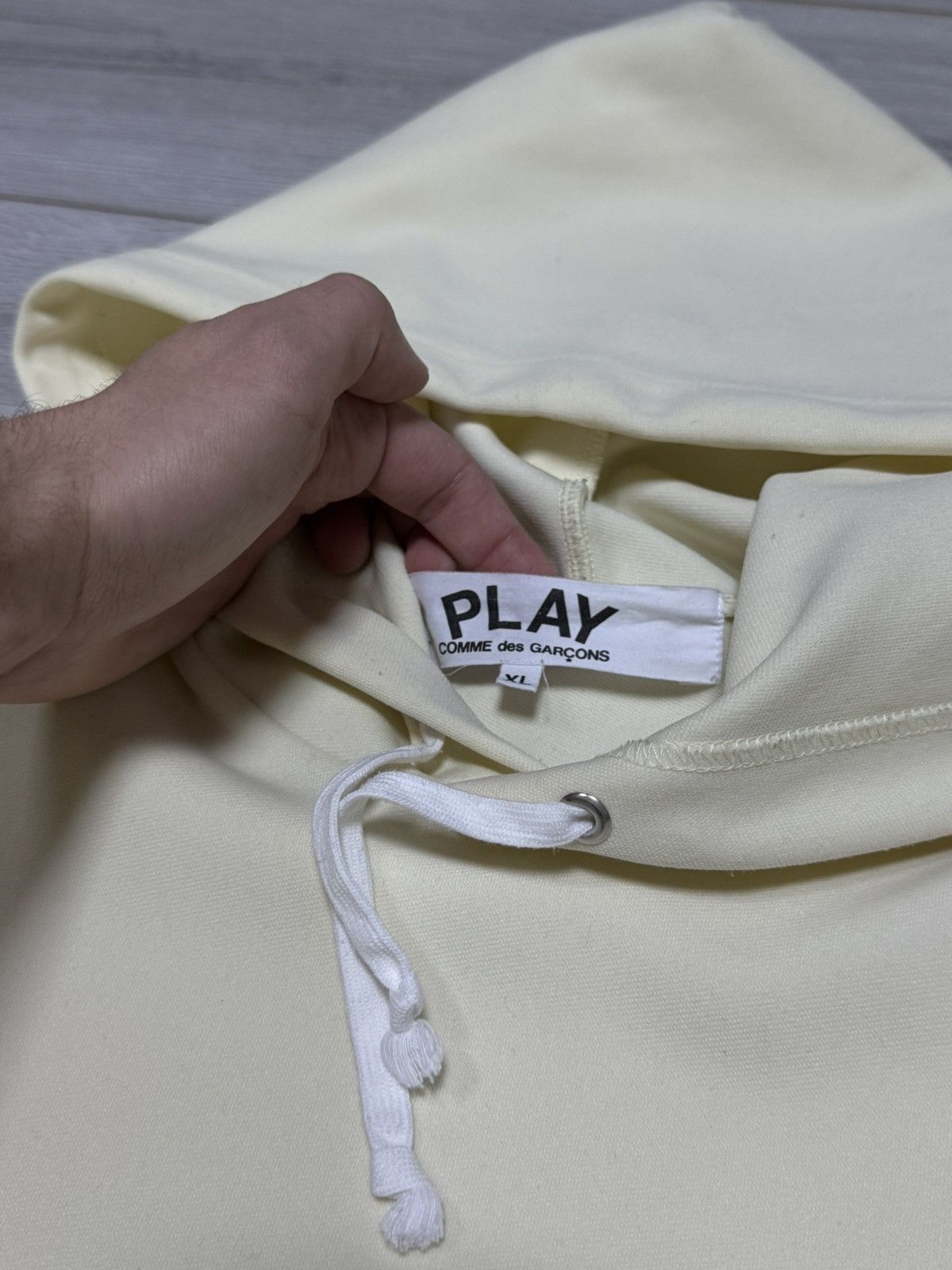 Comme des Garcons PLAY PLAY Comme des Garcons hoodie heart japan CDG Size US XL / EU 56 / 4 - 7 Thumbnail
