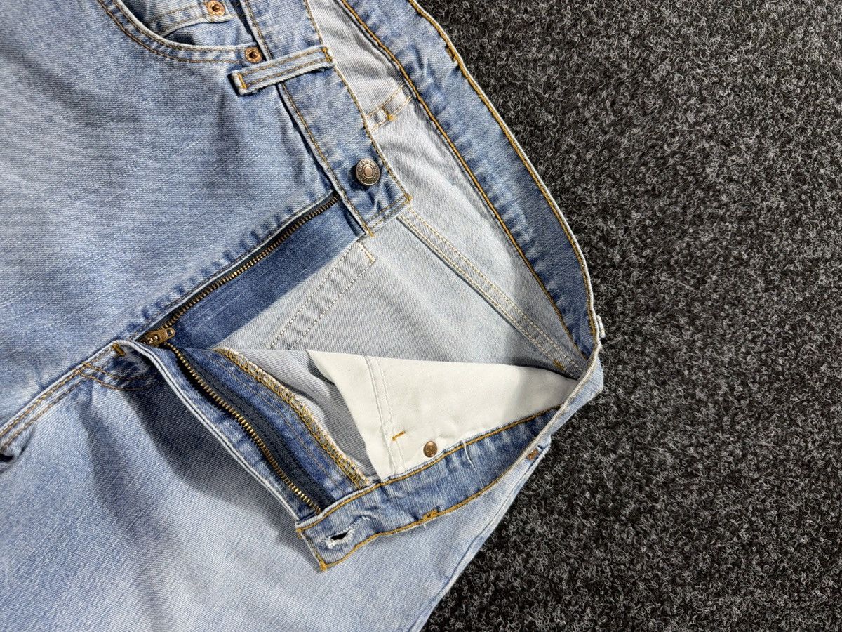 Levi's Vintage Clothing Vintage 90s Custom Chrome Hearts Style Rock Cross Punk Jeans Size US 33 - 9 Thumbnail