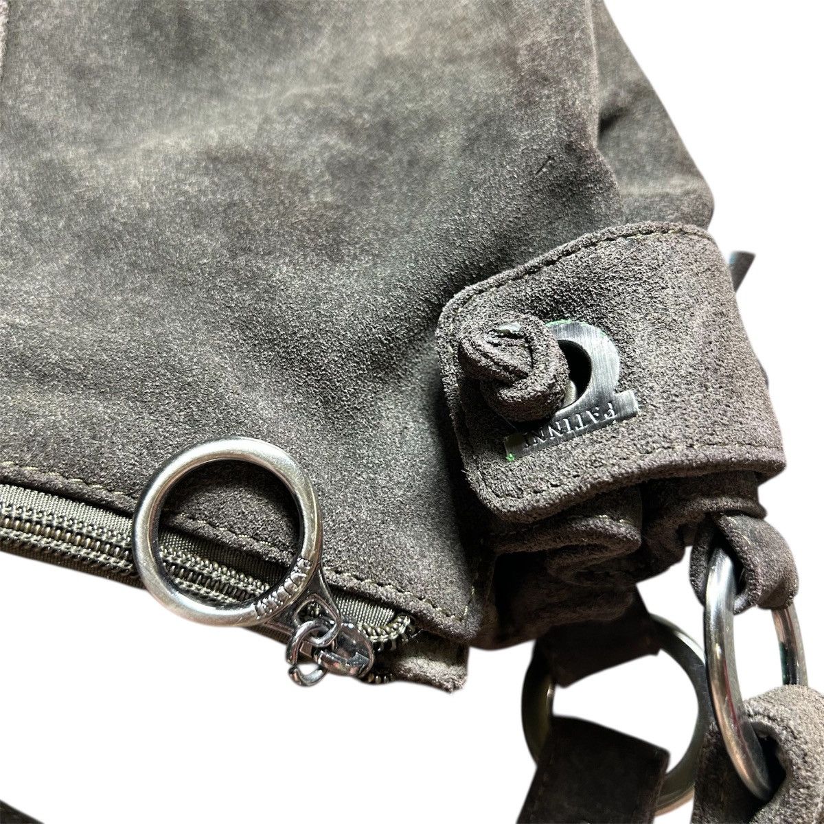Vintage Vintage Patinni Suede Bag Size ONE SIZE - 8 Thumbnail
