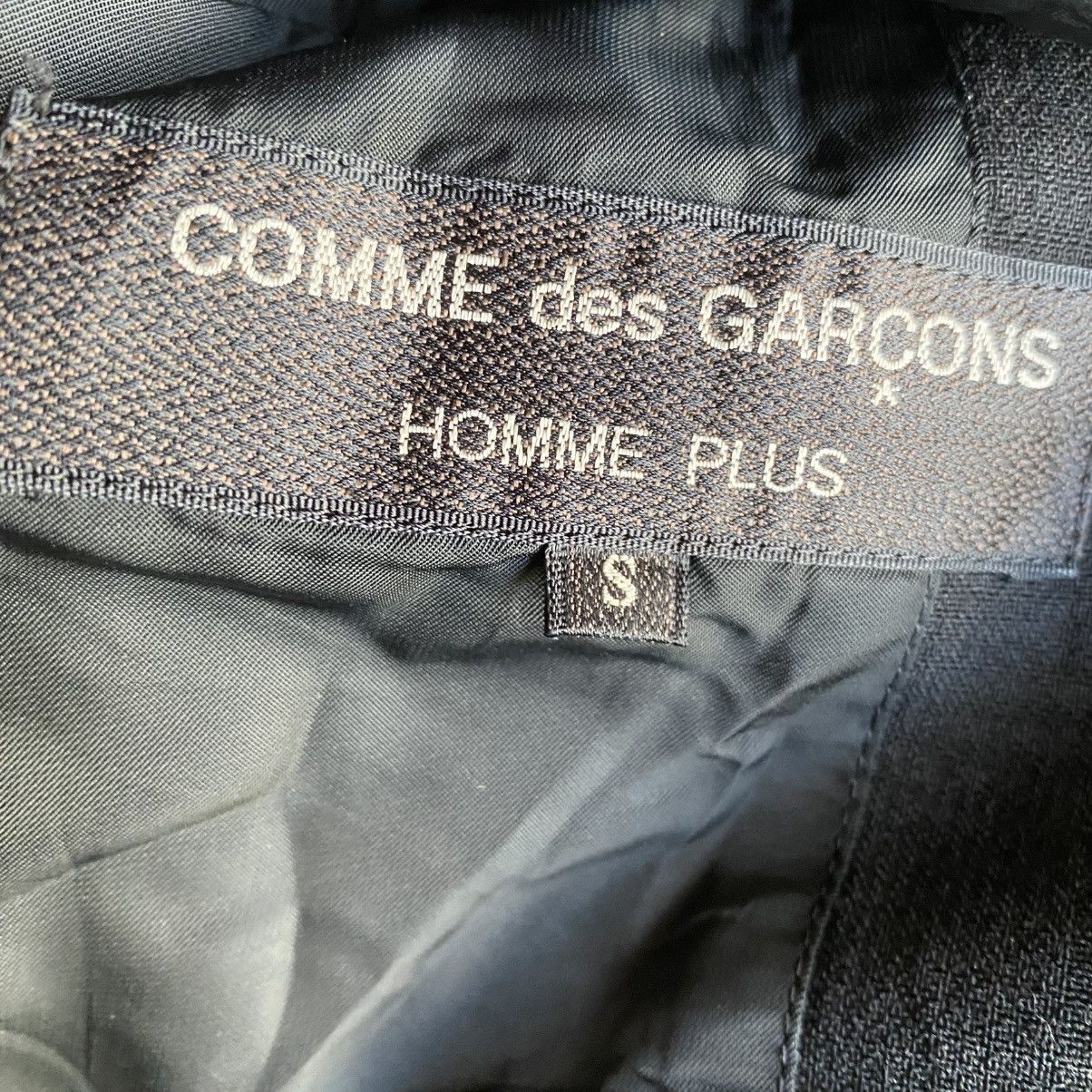 Comme des Garcons Vintage 1989 Black Plaid Wool Oversized Blazer Jacket Size US S / EU 44-46 / 1 - 7 Thumbnail