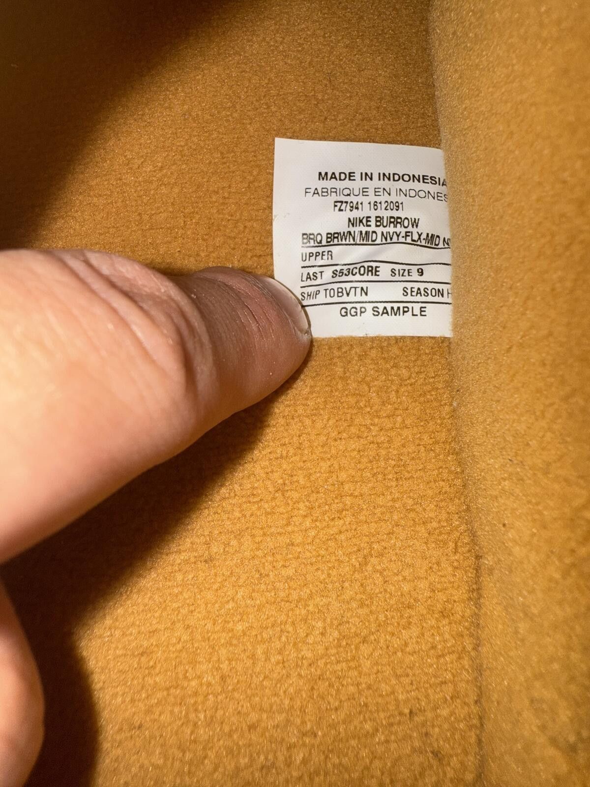 Nike Nike Burrow Slide Slippers Sample Size US 9 / EU 42 - 11 Thumbnail