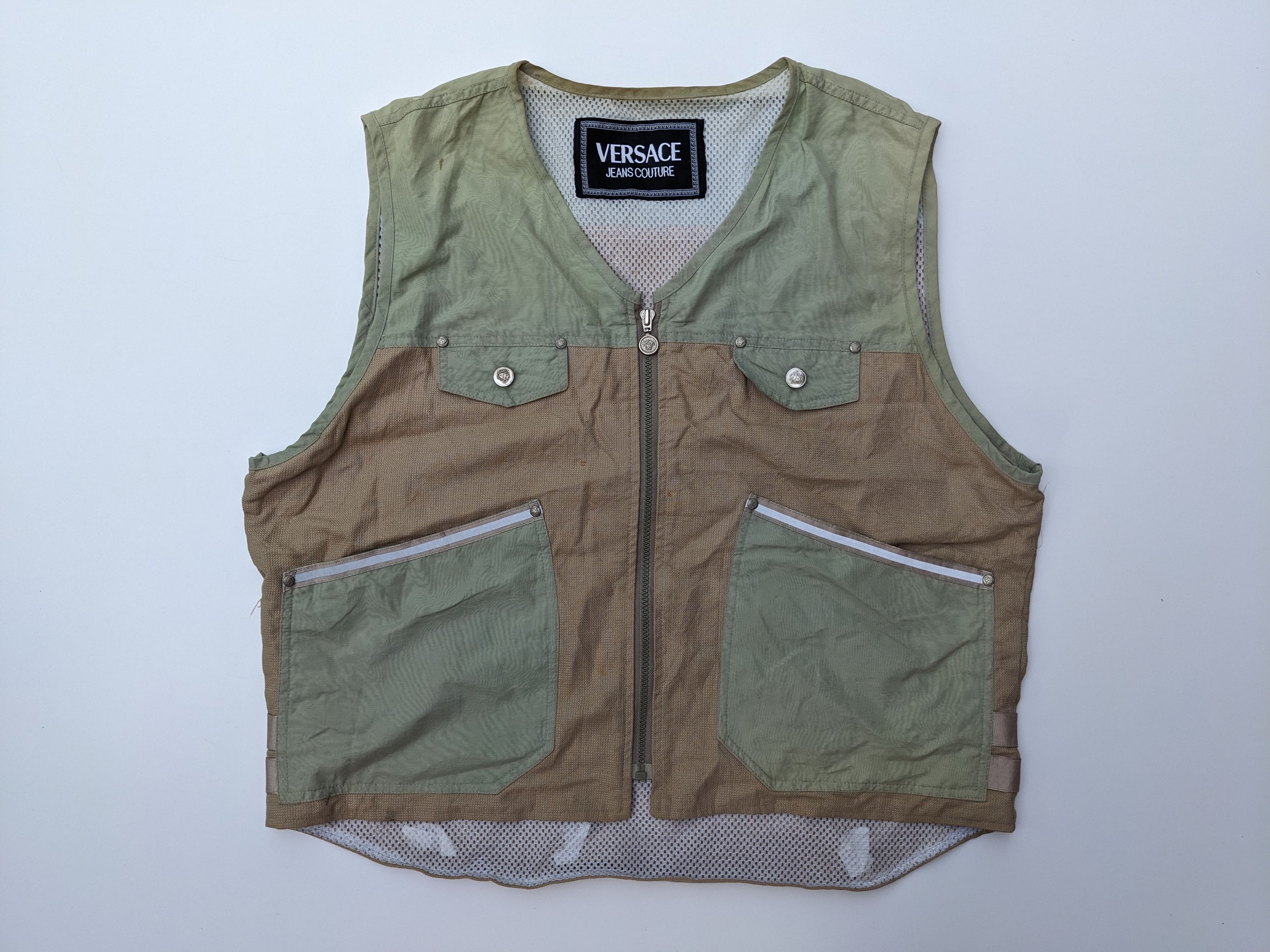 Versace Jeans Couture Vintage Versace tactical vest Size US M / EU 48-50 / 2 - 1 Thumbnail