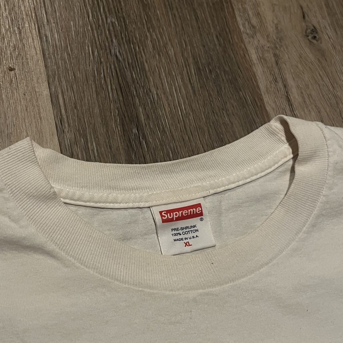Damien Hirst × Supreme Supreme Damien Hirst Box Logo Tee life’s a bitch t shirt Size US XL / EU 56 / 4 - 9 Thumbnail