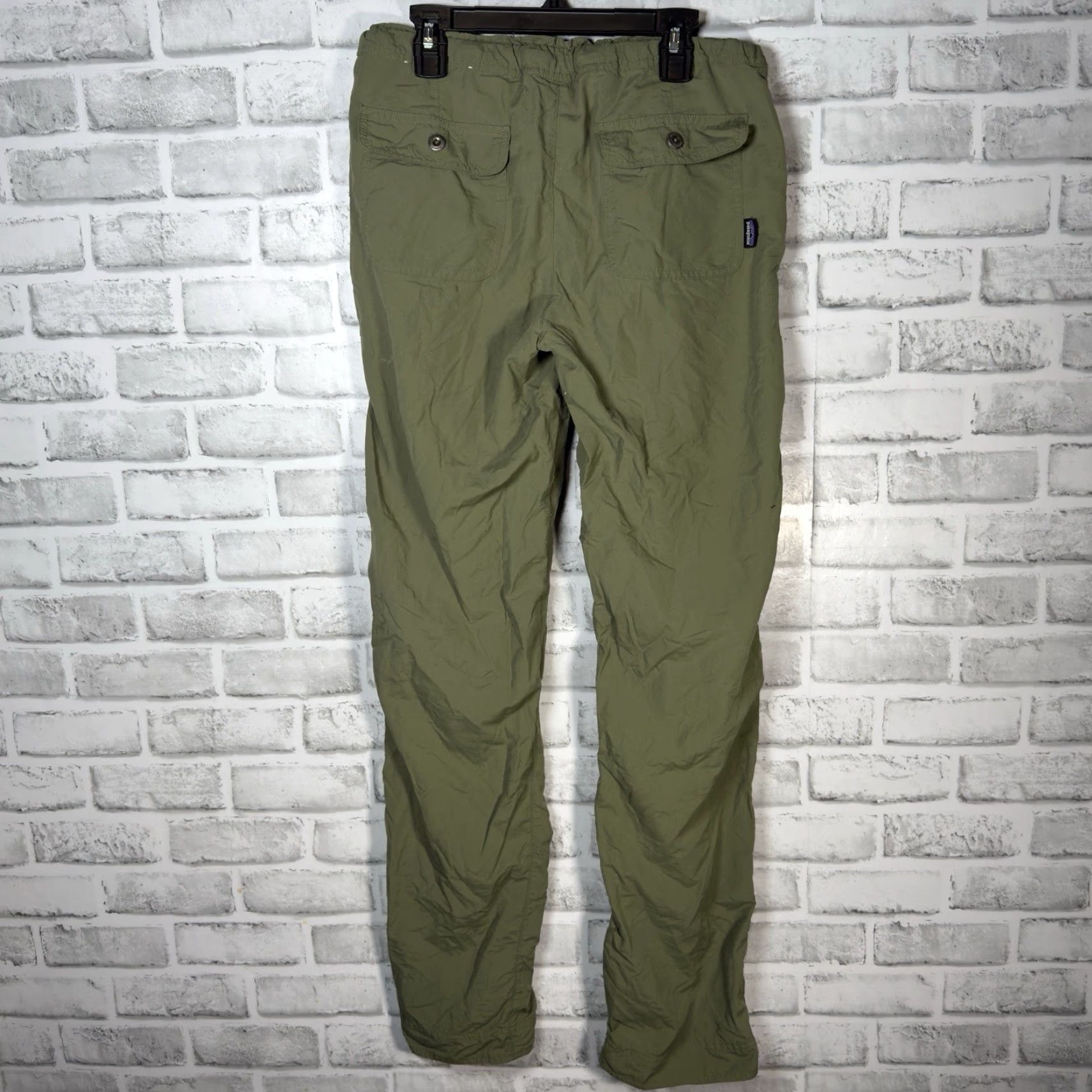 Patagonia Patagonia Pants Womens 8 Green Nylon Cargo 100% Nylon Hiking Regular Size Size 30" / US 8 / IT 44 - 5 Thumbnail