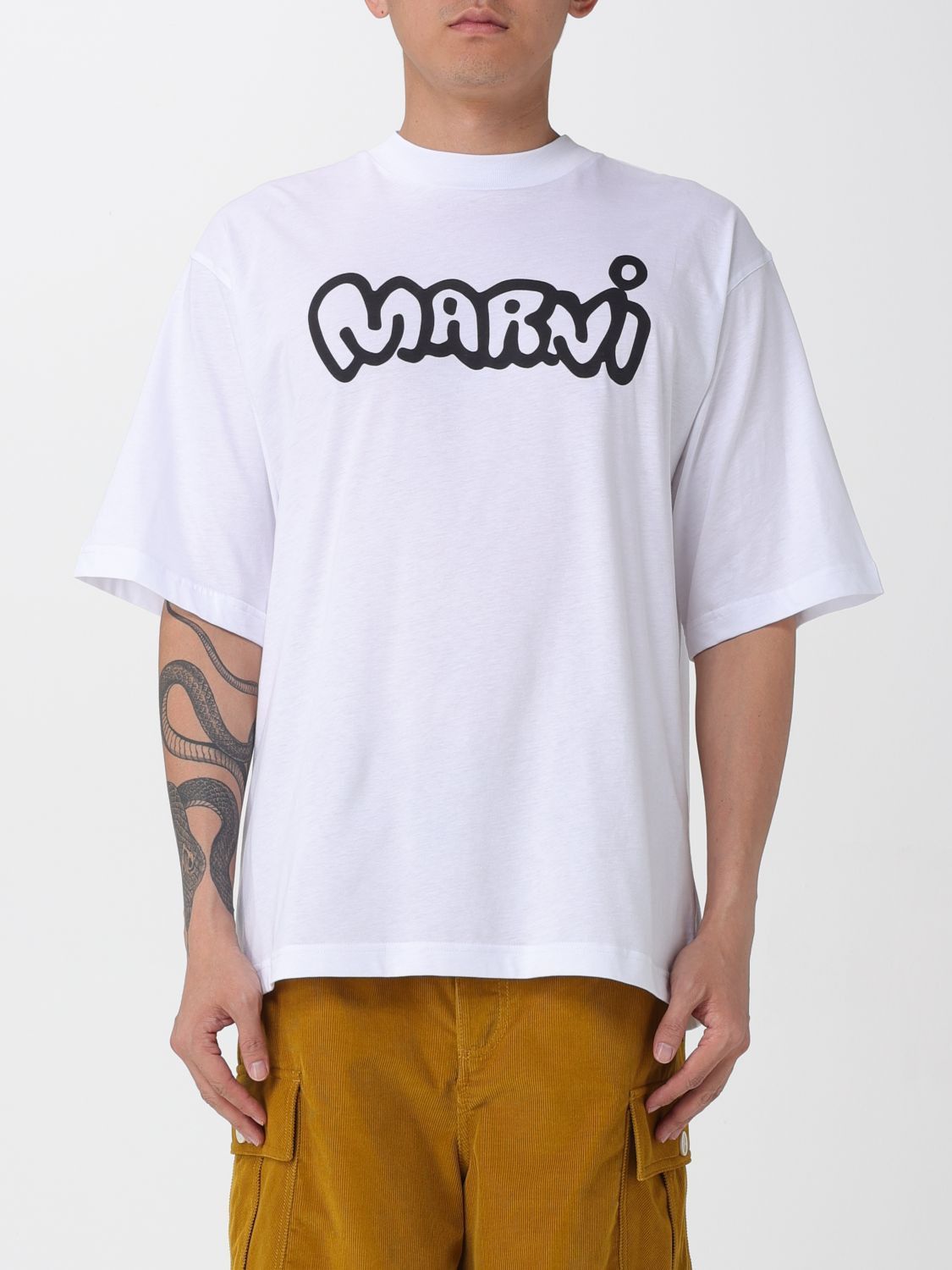 Marni Marni T-Shirt Men Lilac Size US L / EU 52-54 / 3 - 1 Thumbnail