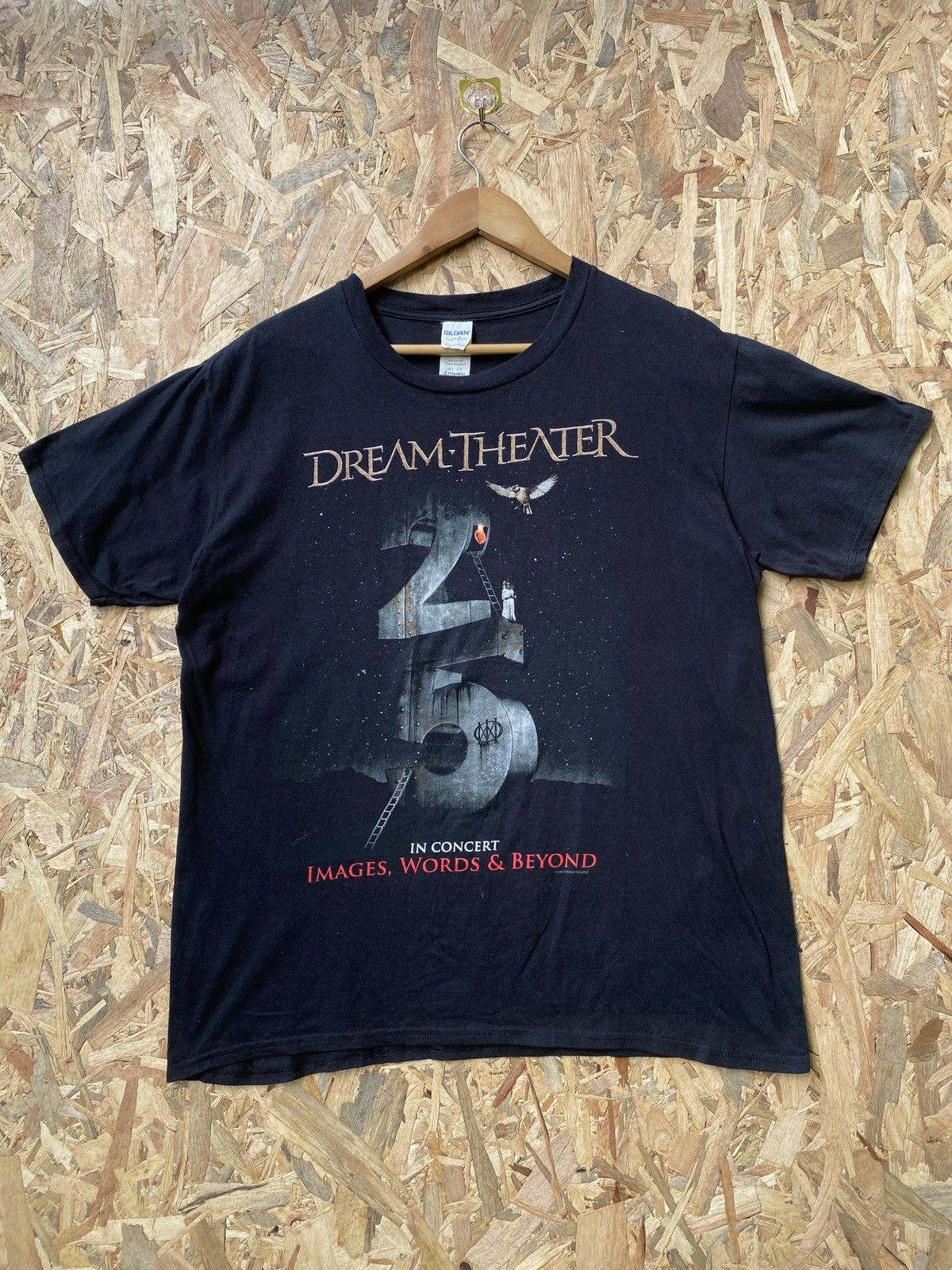Gildan × Vintage Vintage y2k dream teather tee Size US L / EU 52-54 / 3 - 1 Thumbnail