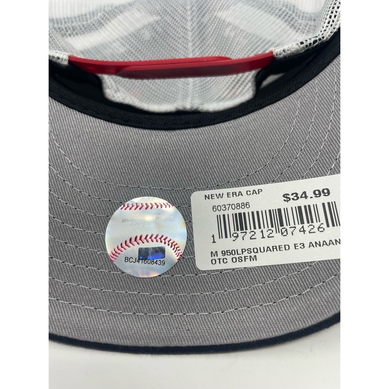New Era New Era Los Angeles Angels Hat Red 59Fifty Fitted Cap Mens Size ONE SIZE - 5 Thumbnail