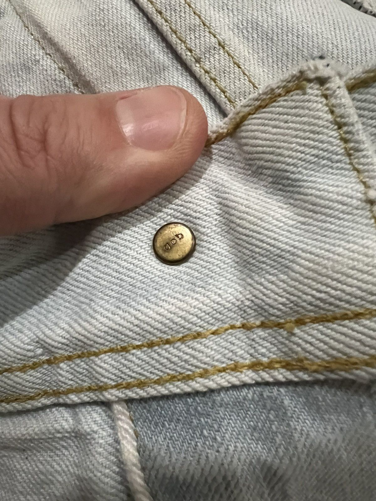 Fear of God FEAR OF GOD Fifth Collection Selvedge Denim Trucker size L Size US L / EU 52-54 / 3 - 8 Thumbnail