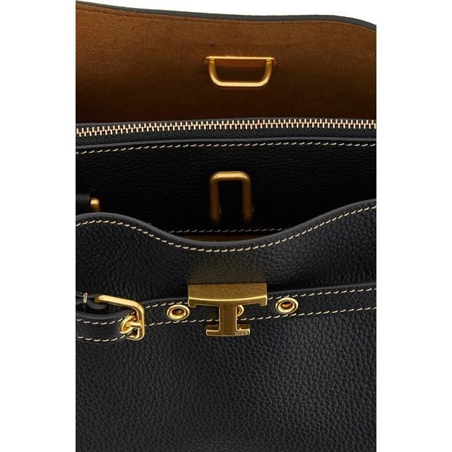 Tod's TOD'S Tim Mini Black Top Handle Bag New & Authentic Size ONE SIZE - 4 Thumbnail