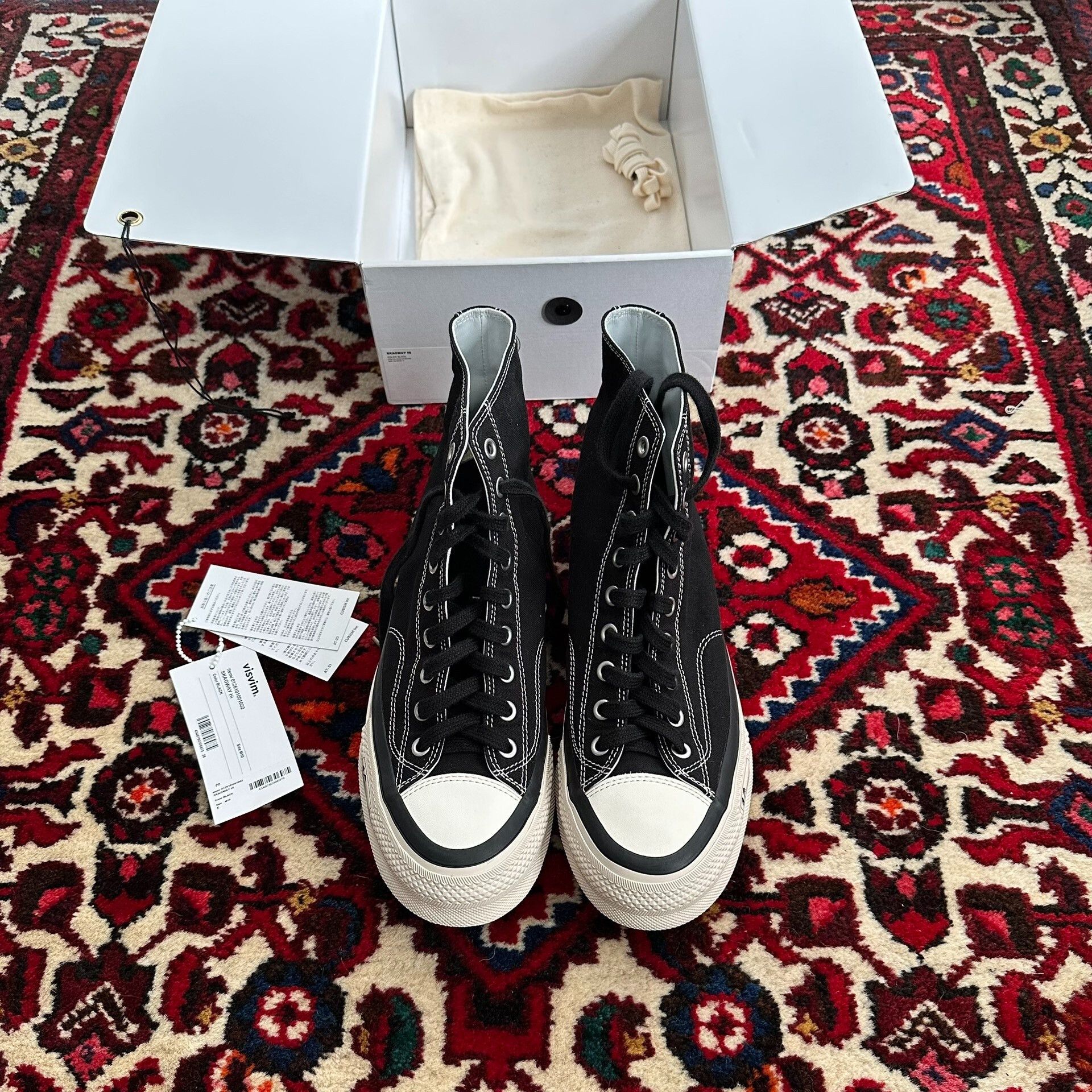 Visvim visvim 26SS Skagway Hi Canvas Shoes Size US 10 / EU 43 - 1 Thumbnail