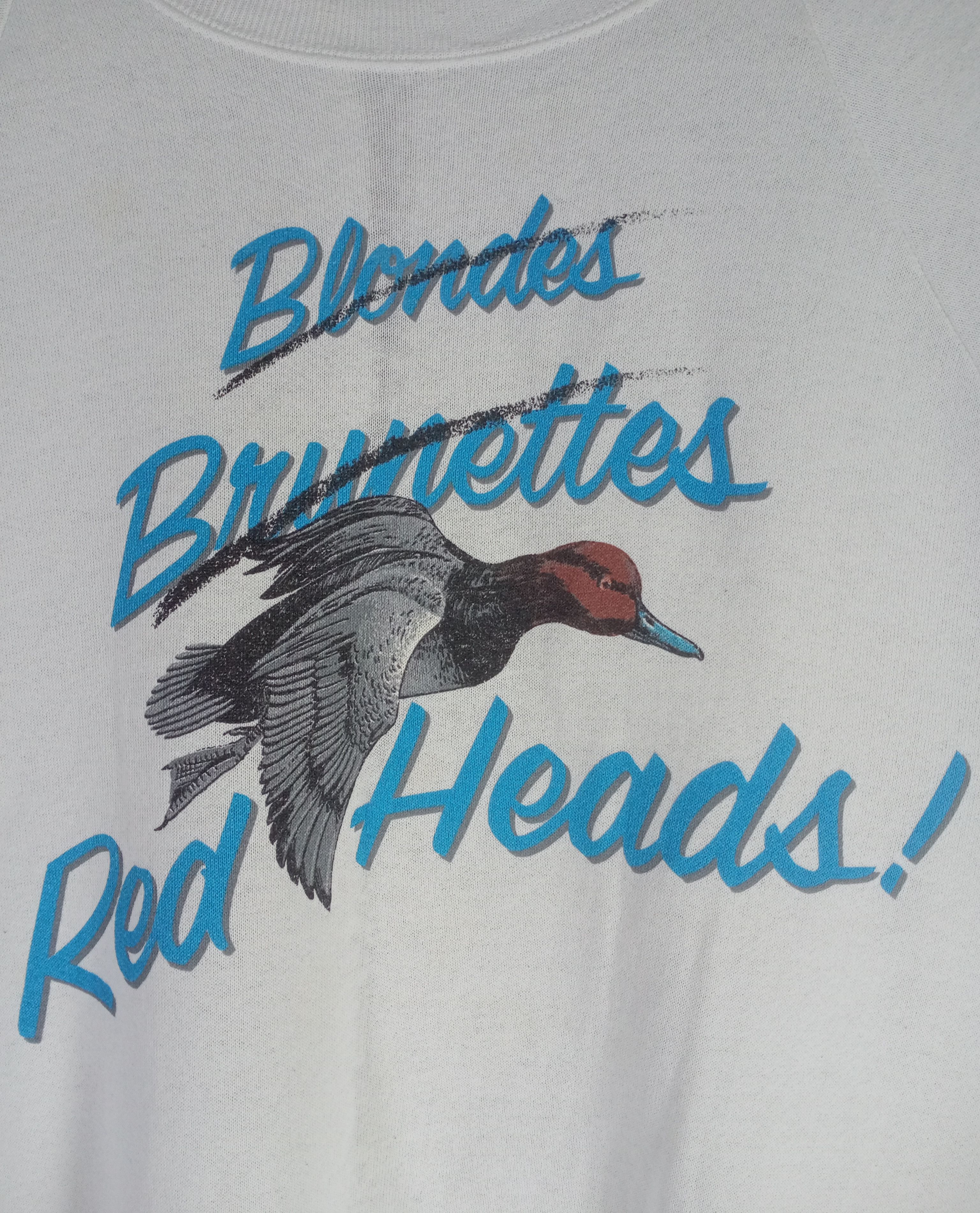 Vintage Rare Vintage Blondes Brunettes Red Heads Sweatshirt Size US L / EU 52-54 / 3 - 5 Thumbnail
