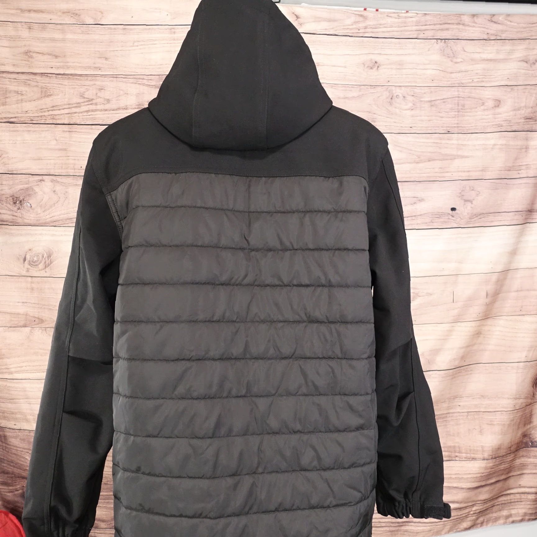 Changes VINTAGE PLAZA TIRE SERVICE LOGO FULL ZIP UP HOODED OIL CHANGE DRI DUCK JACKET MENS SZ L Size US L / EU 52-54 / 3 - 6 Thumbnail