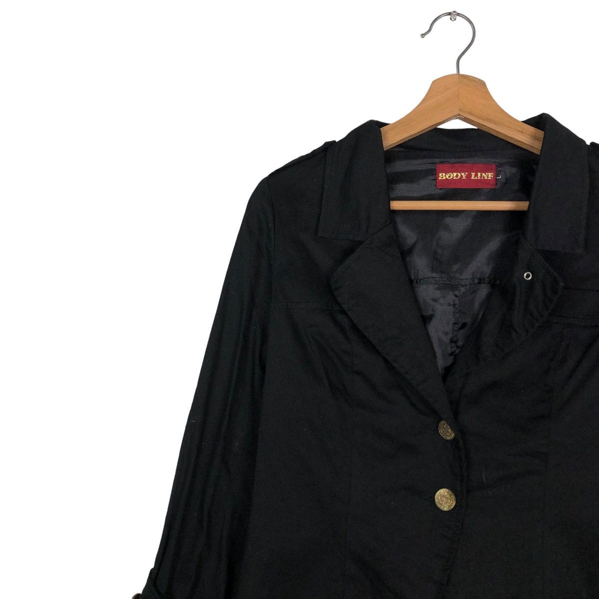 Japanese Brand 🔥VINTAGE RARE BIKER JACKET PUNK DESIGN BODY LINE JAPAN Size US S / EU 44-46 / 1 - 10 Thumbnail
