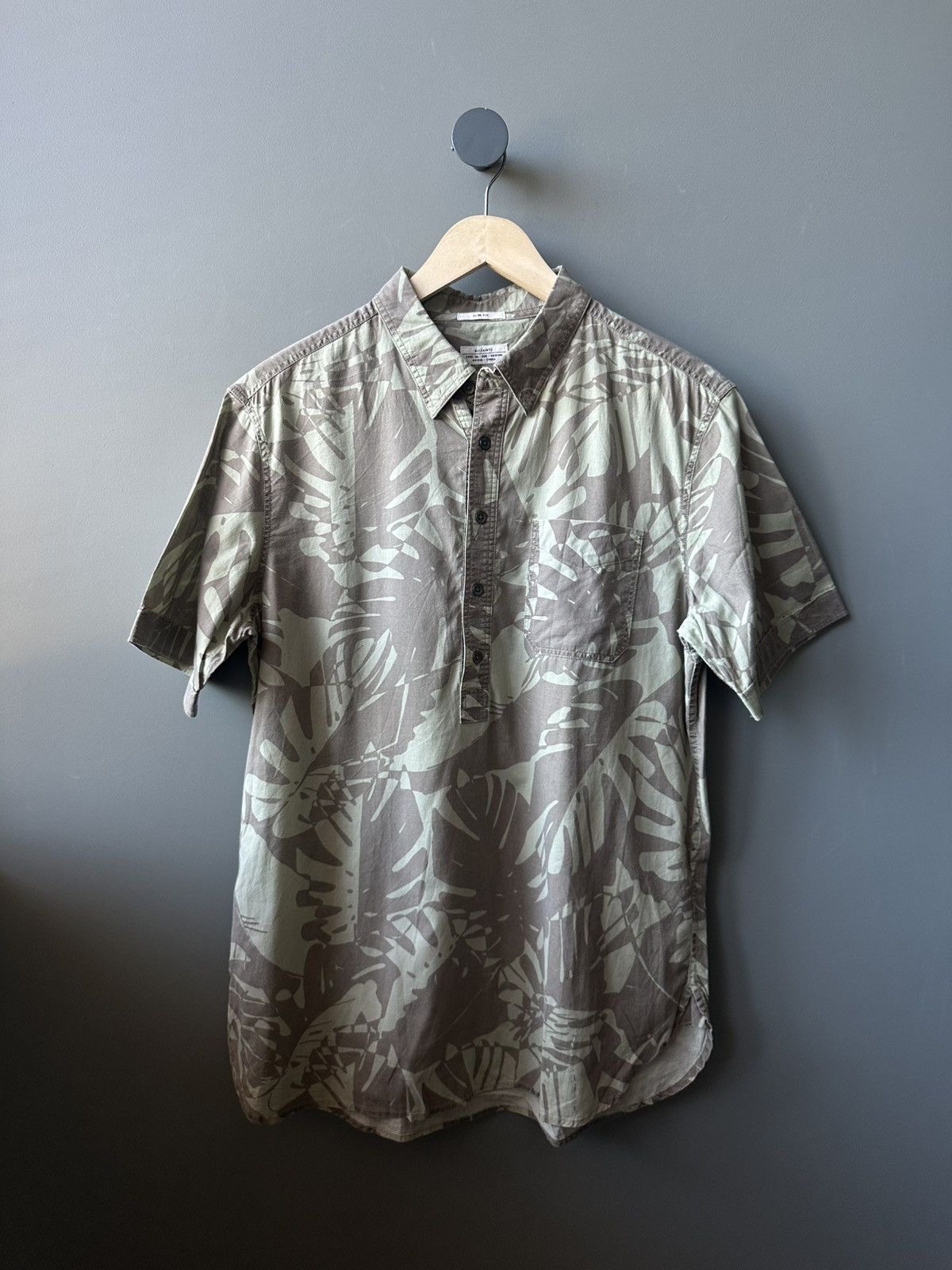 Allsaints Allsaints Palmae Printed Pullover Shirt Size M Size US M / EU 48-50 / 2 - 1 Thumbnail