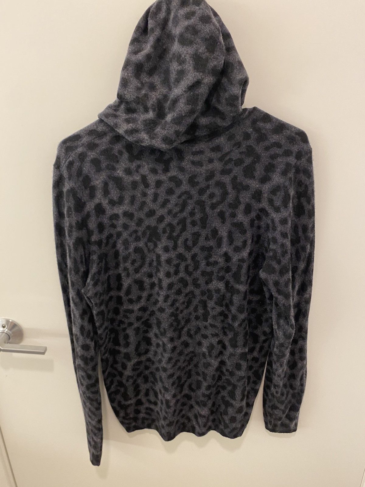 I.N.C International Concepts I.N.C. Cashmere Leopard Print Hoodie Size US S / EU 44-46 / 1 - 2 Thumbnail
