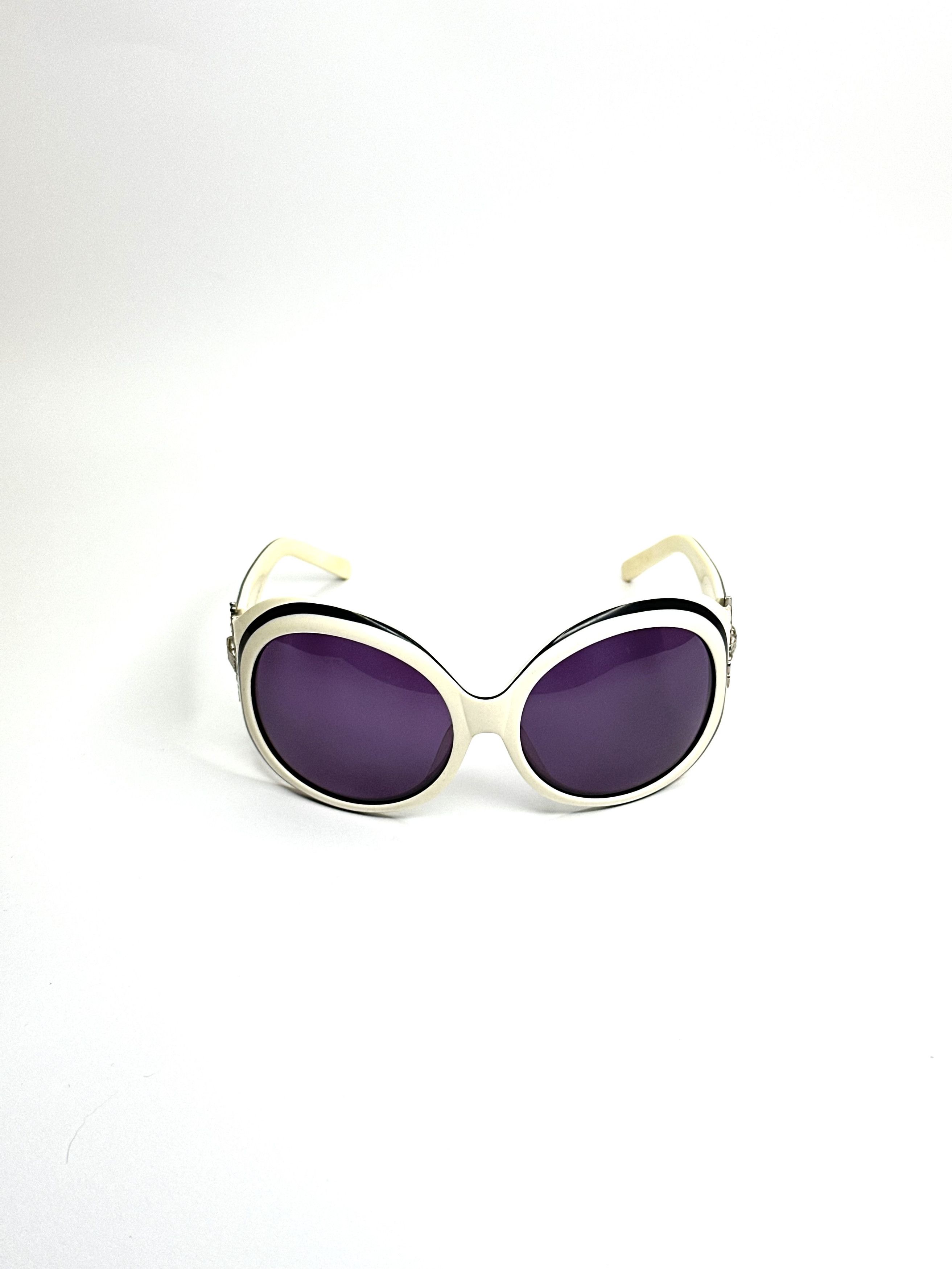 Versace Versace Round Vintage Medusa Sunglasses Size ONE SIZE - 4 Thumbnail