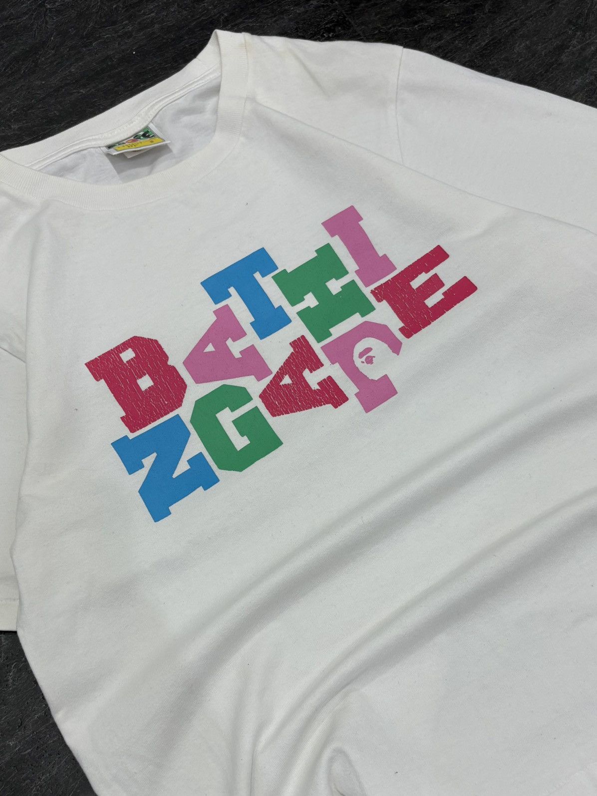 Bape Bape Big Logo Obersized T-shirt Rare Y2K Size S / US 4 / IT 40 - 3 Thumbnail