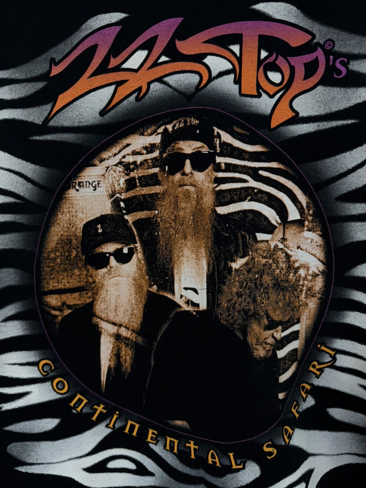 Vintage Vintage 90’s ZZTop Band T-Shirt Vtg Tour Tee XLarge Size US XL / EU 56 / 4 - 3 Thumbnail