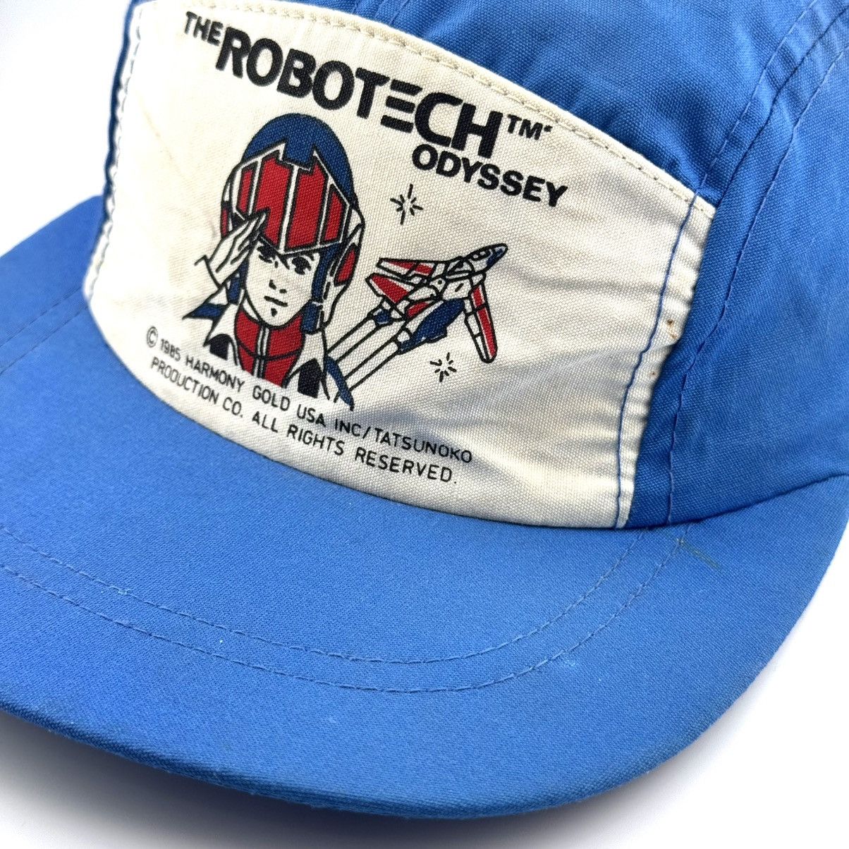 Anime Vintage 1985 Robotech Odyssey Anime Hat Harmony Gold Cap Size ONE SIZE - 6 Thumbnail