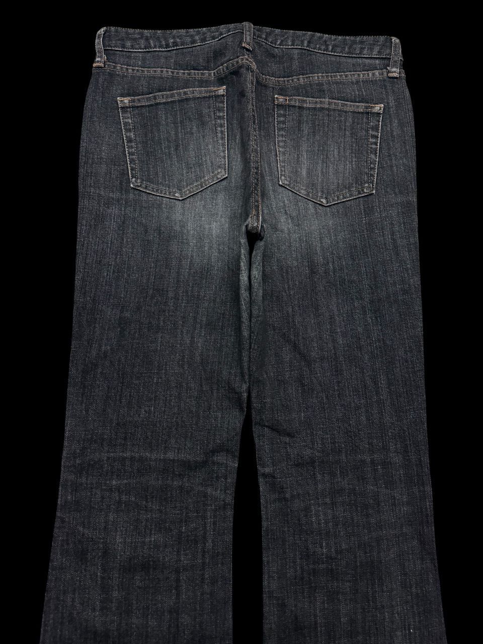 Jun Takahashi 💥Flare💥90s Style Uniqlo Whisker Clawmark Bootcut Dark Jeans Size US 30 / EU 46 - 14 Thumbnail