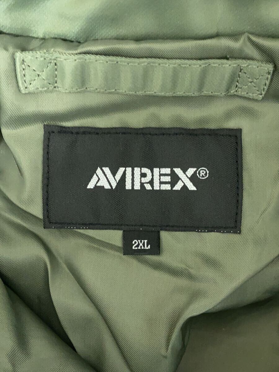 Avirex Avirex Nylon Flight Jacket Khaki Size US XXL / EU 58 / 5 - 3 Thumbnail