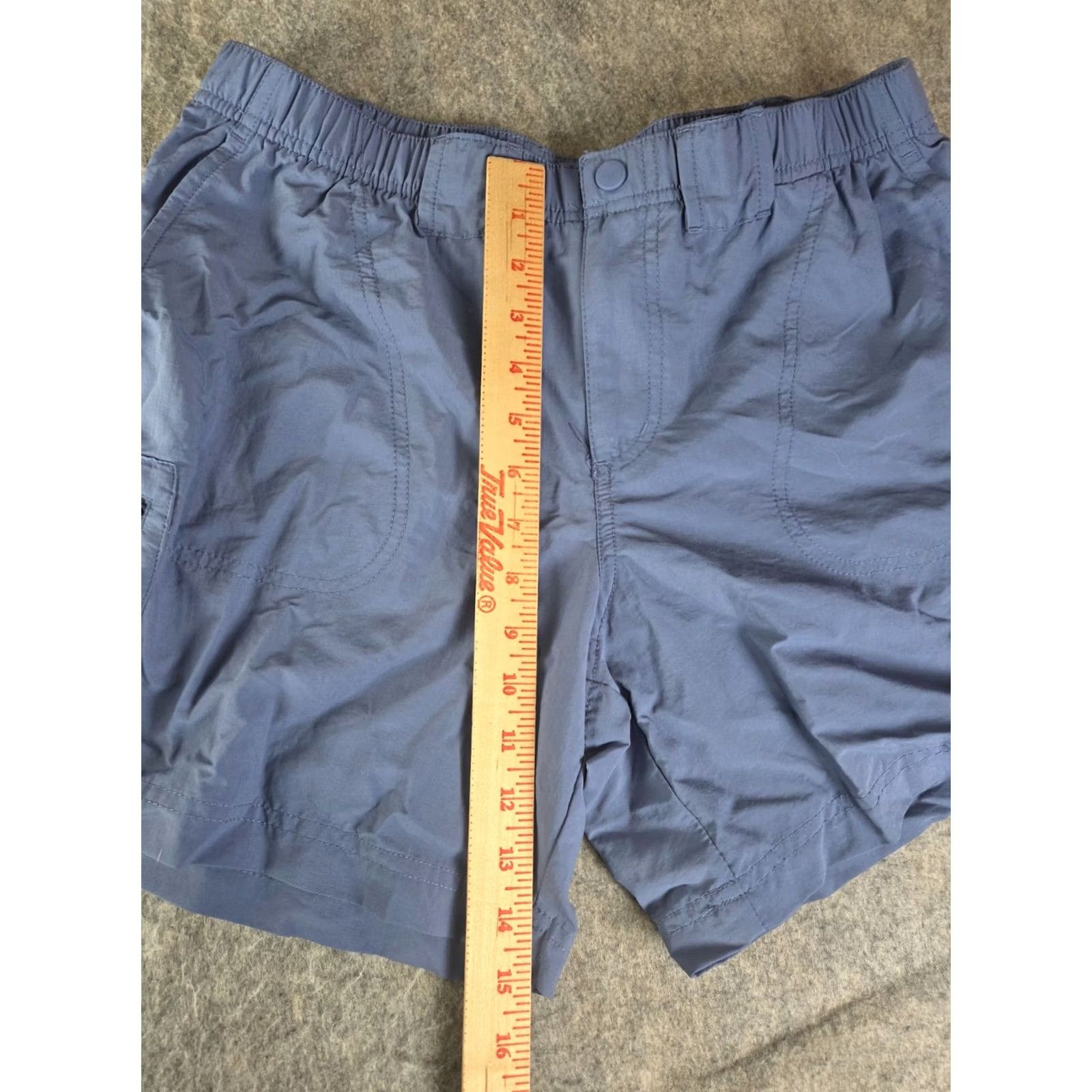 Vintage Columbia Mens Medium Blue Chino Shorts Outdoors Hiking Pockets Size US 31 - 7 Thumbnail