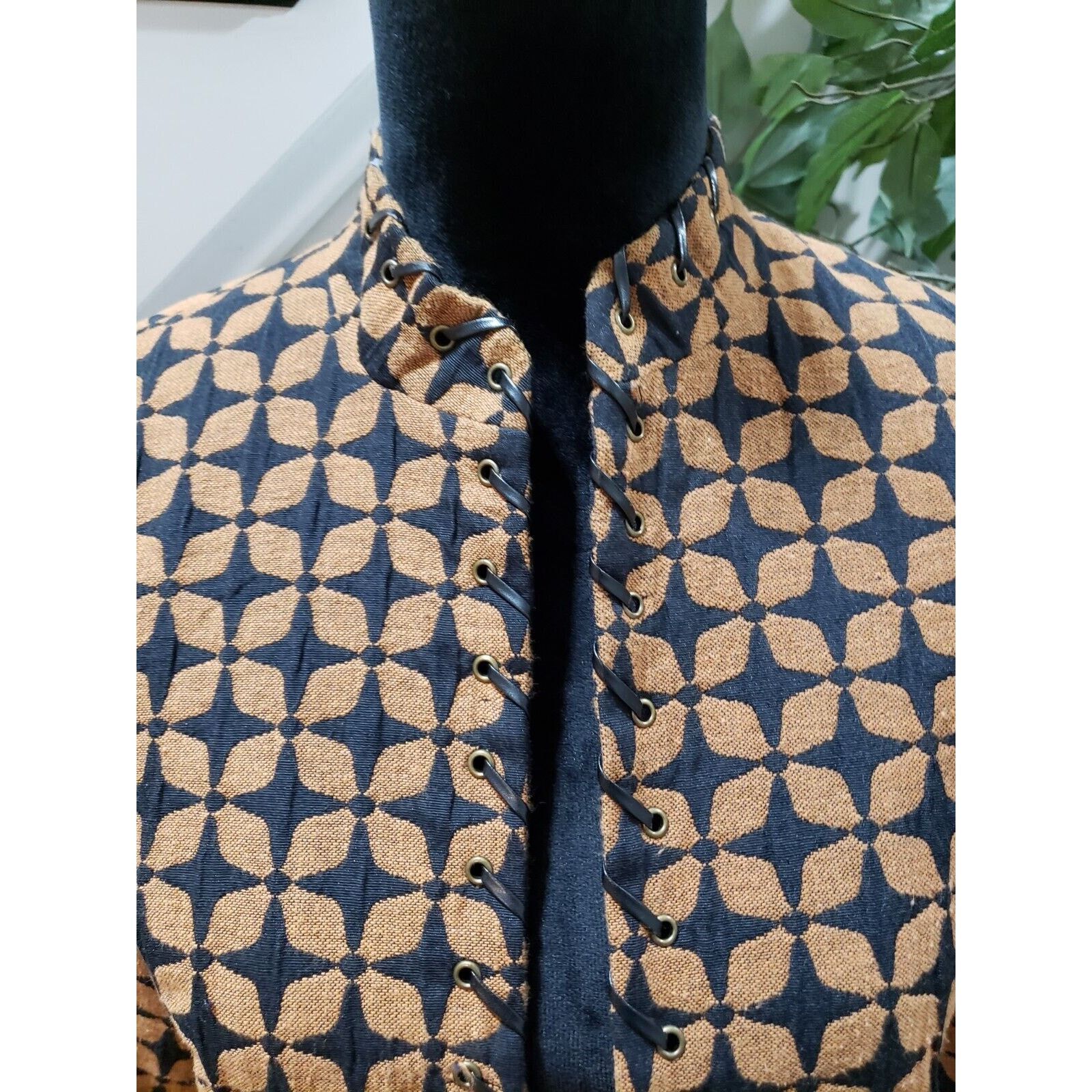 Other Multiples Floral Lined Long Sleeve Open Front Blazer Size M Size M / US 6-8 / IT 42-44 - 2 Thumbnail