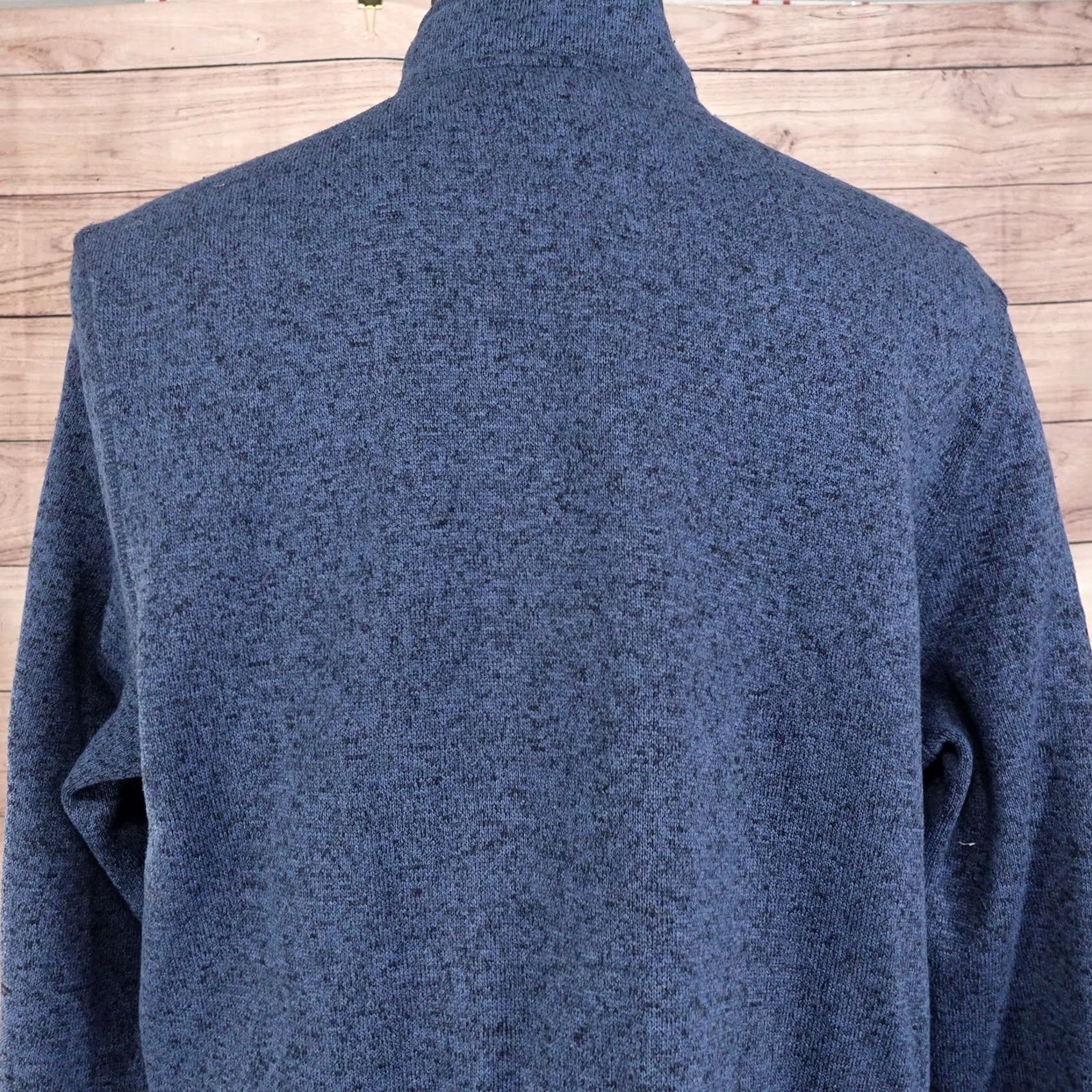 Eddie Bauer EDDIE BAUER SWEATER FLEECE 1/4 ZIP PULLOVER MOCK NECK BLUE 100% POLYESTER SZ XL Size US XL / EU 56 / 4 - 5 Thumbnail