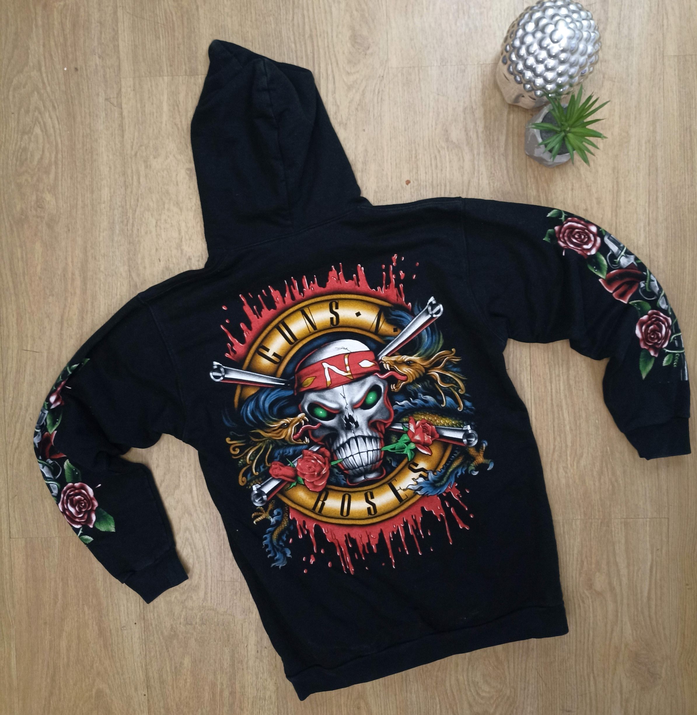Guns N' Roses Guns N Roses black hoodie woman M Size M / US 6-8 / IT 42-44 - 1 Thumbnail