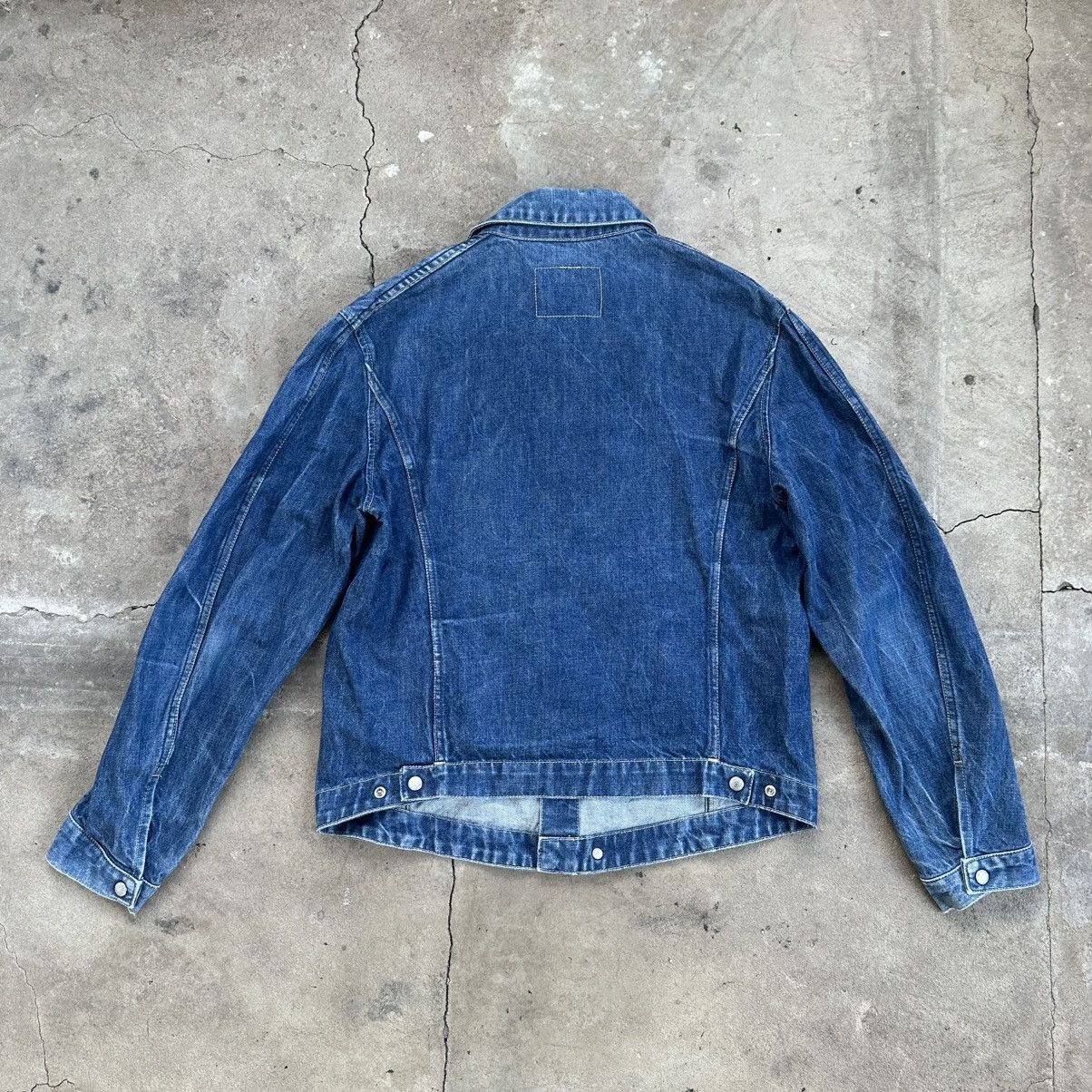Levi's Levis Engineered Jeans Snap Button Denim Jacket Size US L / EU 52-54 / 3 - 7 Thumbnail