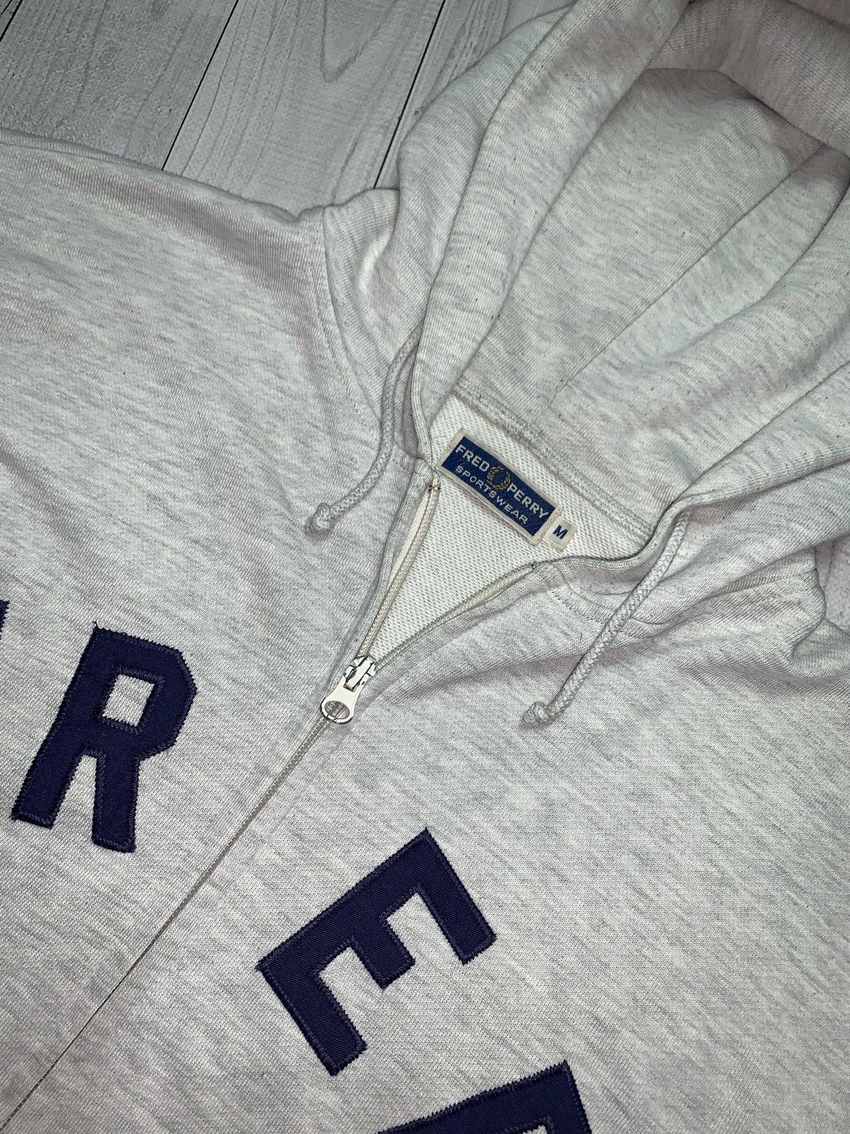 Other Fred Perry vintage zip hoodie big logo Size M Size US M / EU 48-50 / 2 - 3 Thumbnail