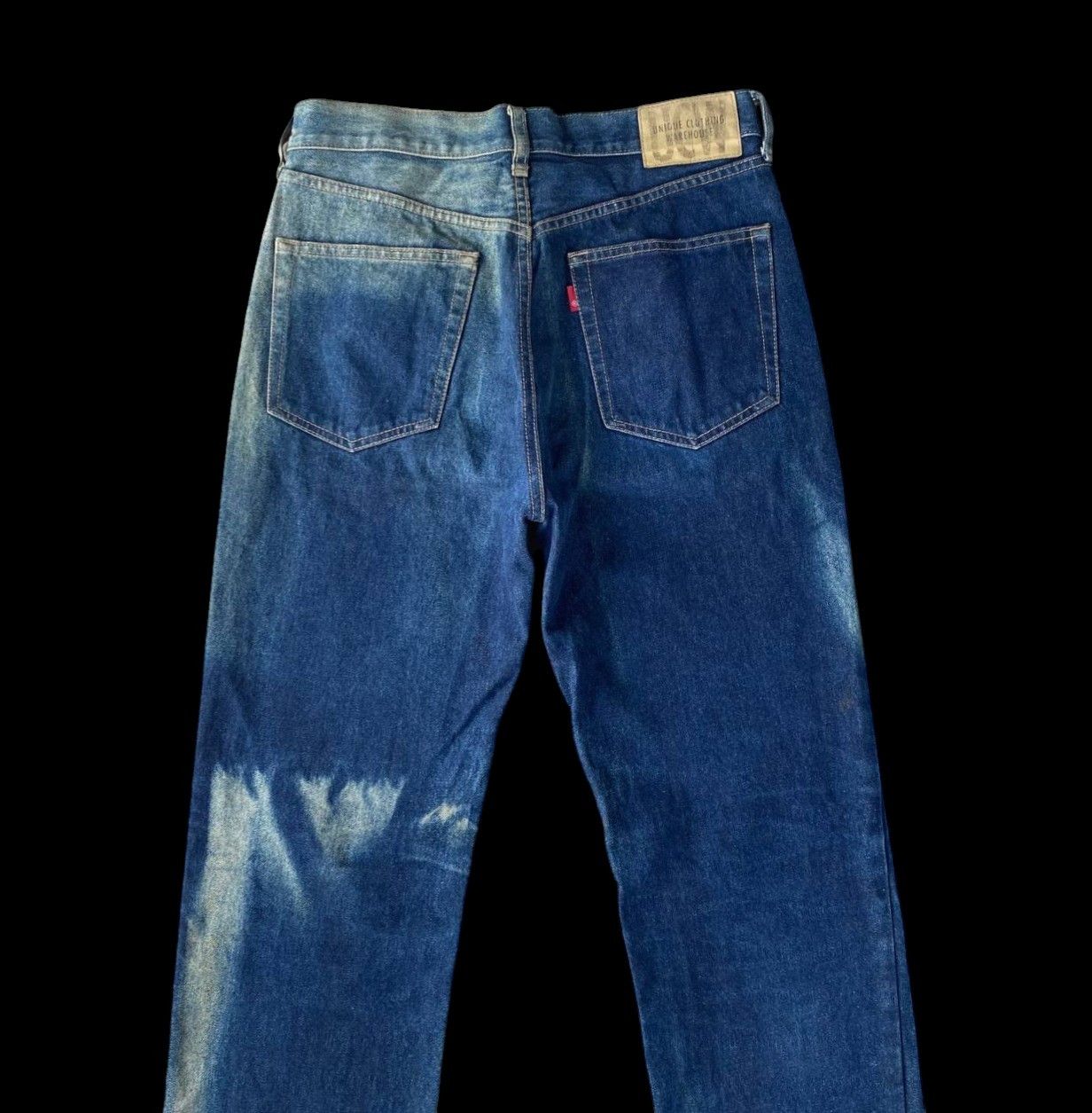 Warehouse Vintage 90s Unique Clothing Warehouse Denim Sun Faded Size US 29 - 12 Thumbnail