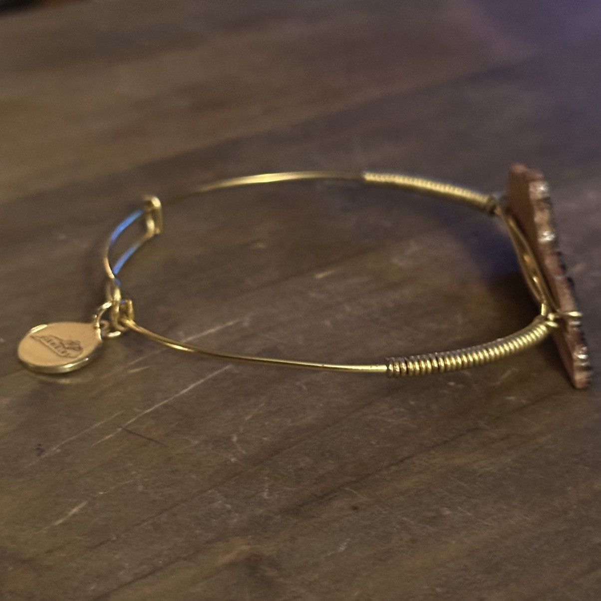 Other Kansas cut out state gold tone adjustable bangle bracelet Size ONE SIZE - 5 Thumbnail