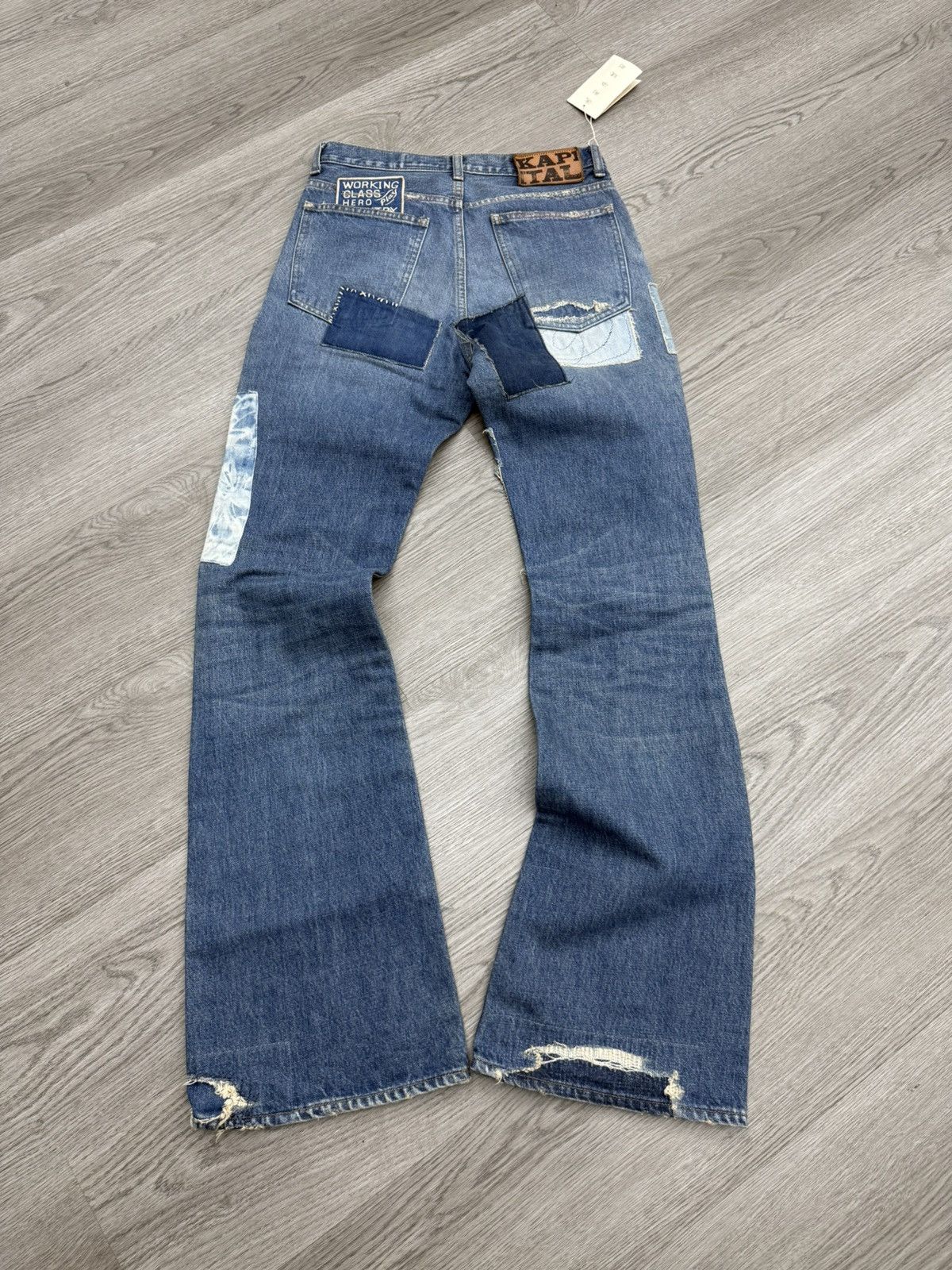 Kapital Kapital crazy dixie flared jeans Size US 30 / EU 46 - 9 Thumbnail
