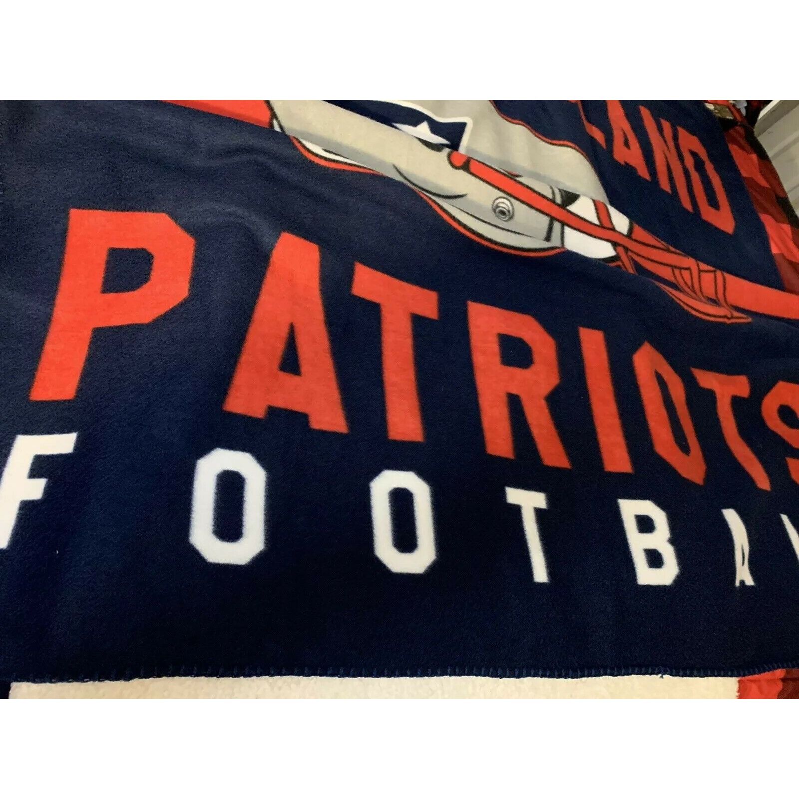 Northwest Territory New England Patriots NFL Northwest 50"x60" Singular Soft Fle Size ONE SIZE - 5 Thumbnail