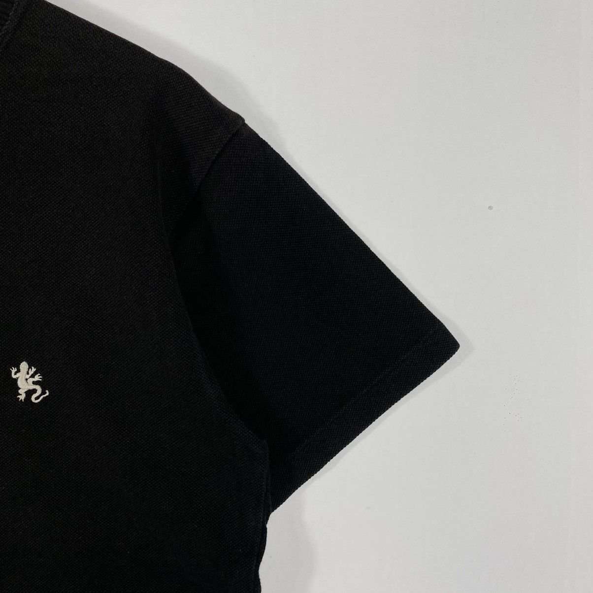 agnes b. Vintage 90's AGNES B. Homme Paris Black Ss Tee Shirt Size US S / EU 44-46 / 1 - 4 Thumbnail