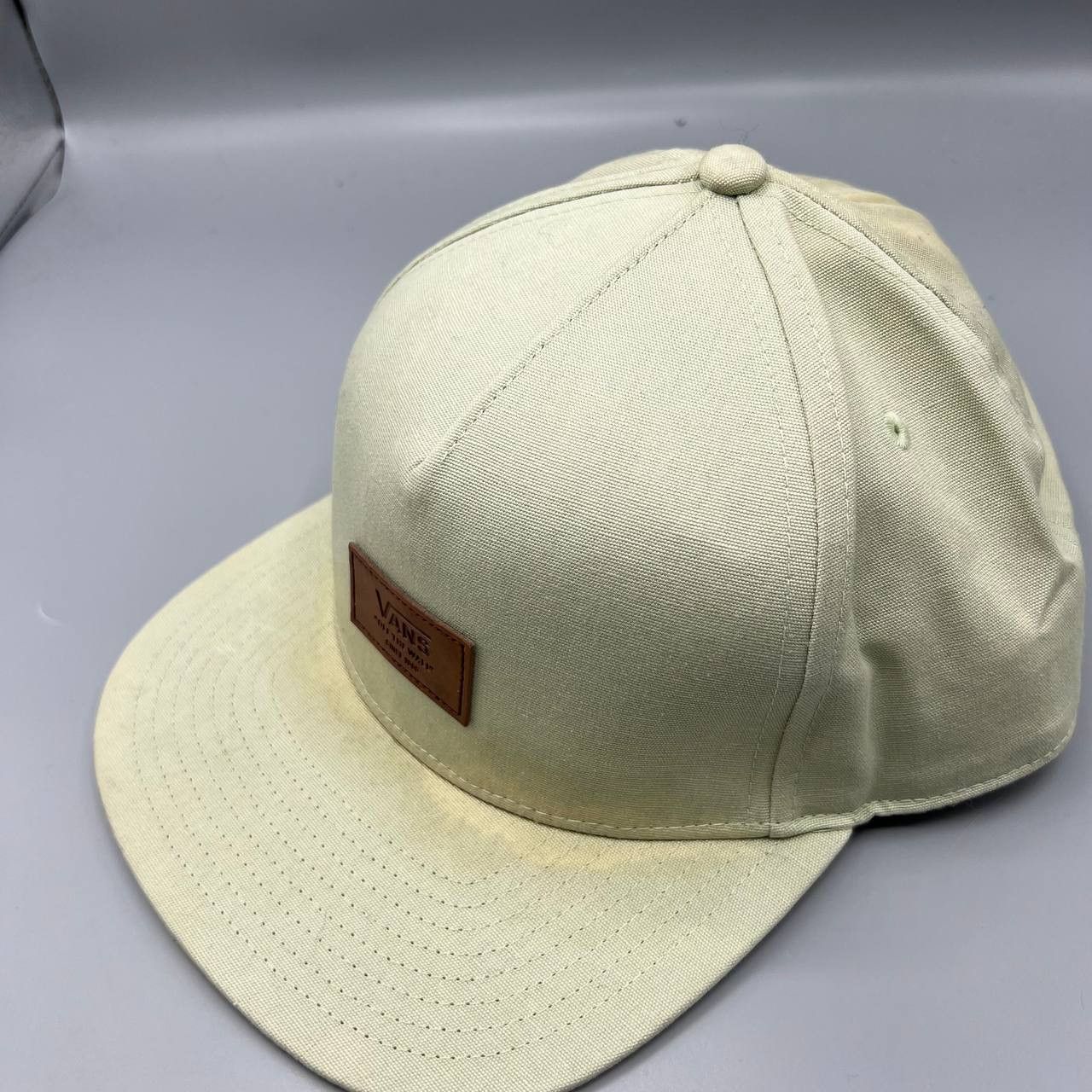 Vans Vans Off the Wall Hat Men Light Green Snap Back Cap Size ONE SIZE - 5 Thumbnail