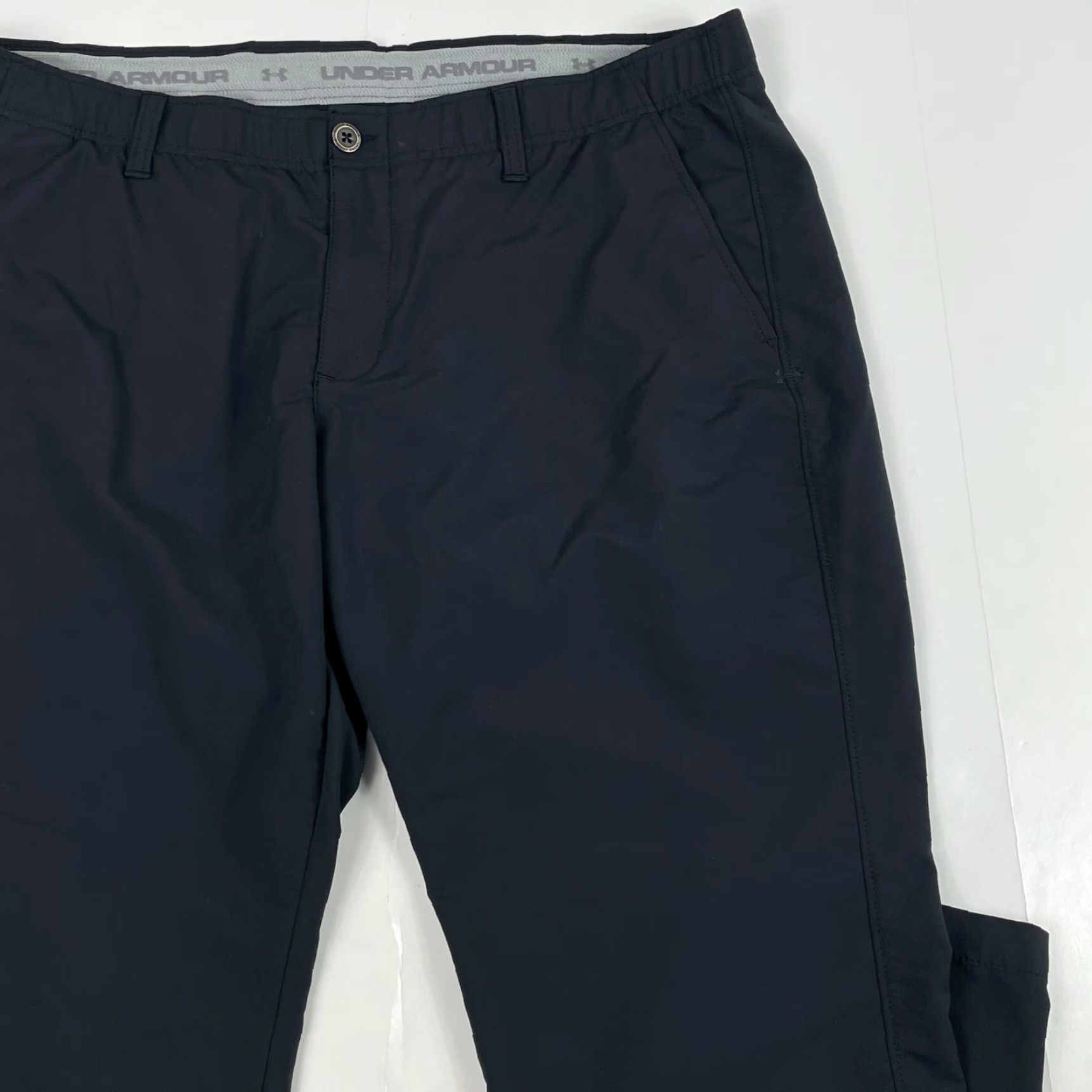 Under Armour Under Armour Pants Mens 40 x 30 Black Straight Leg Performance Golfer Golfing Size US 40 / EU 56 - 3 Thumbnail