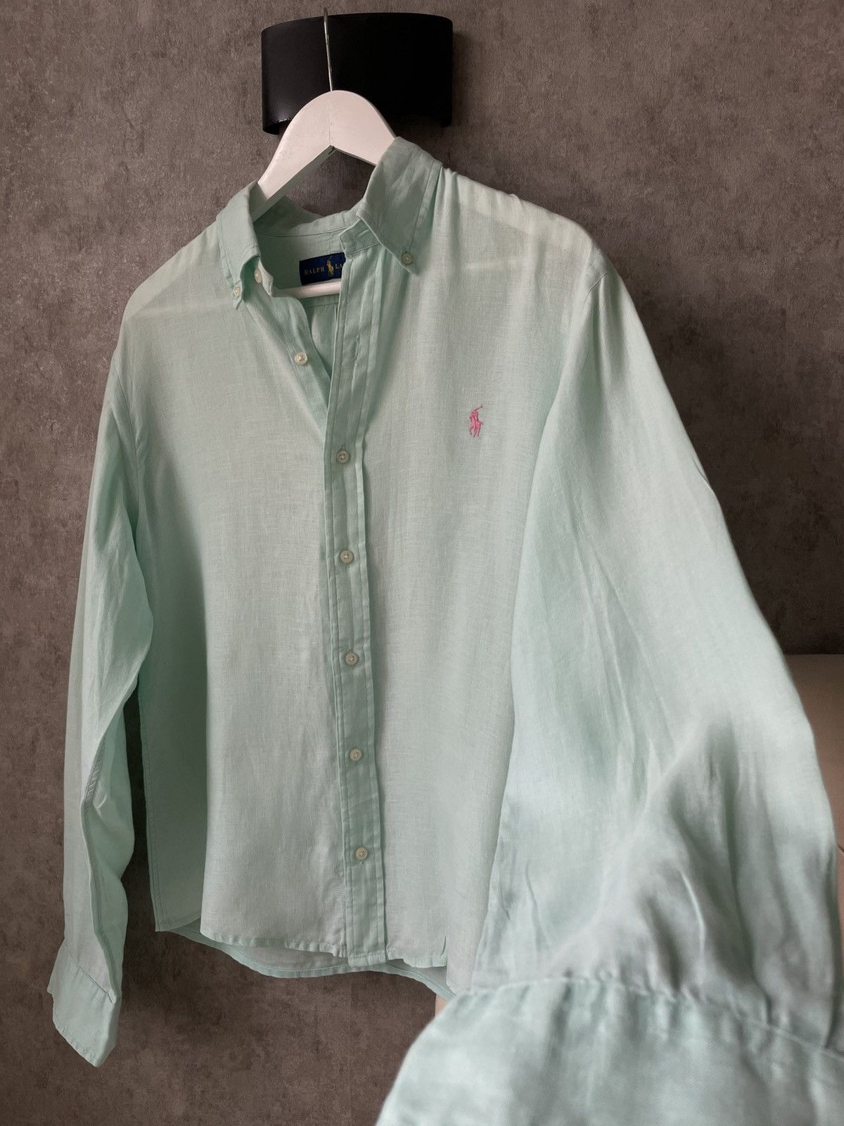 Polo Ralph Lauren Polo Ralph Lauren Linen Shirt (rare colour) Size US M / EU 48-50 / 2 - 8 Thumbnail