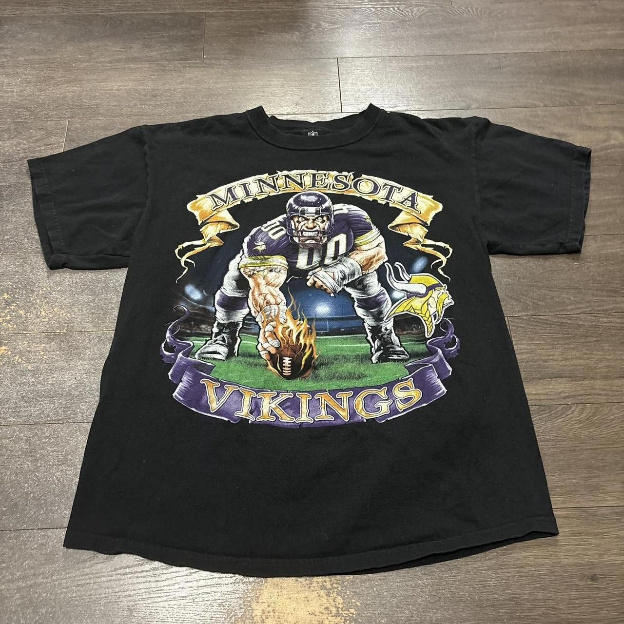 NFL vintage NFL team apparel Minnesota Viking t shirt 00s L Size US L / EU 52-54 / 3 - 3 Thumbnail