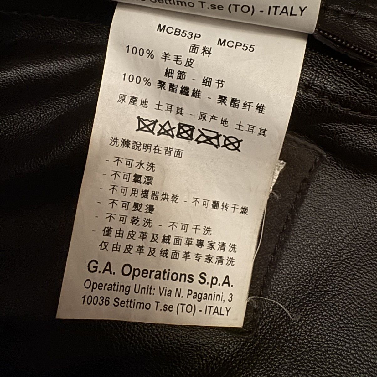 Armani Collezioni Armani Collezioni 100% Sheepskin Shearling Leather Jacket Size US L / EU 52-54 / 3 - 9 Thumbnail