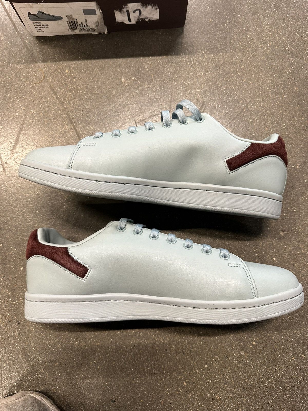 Raf Simons RAF Simon’s Orion Low-Top Light Blue Size US 8 / EU 41 - 4 Thumbnail