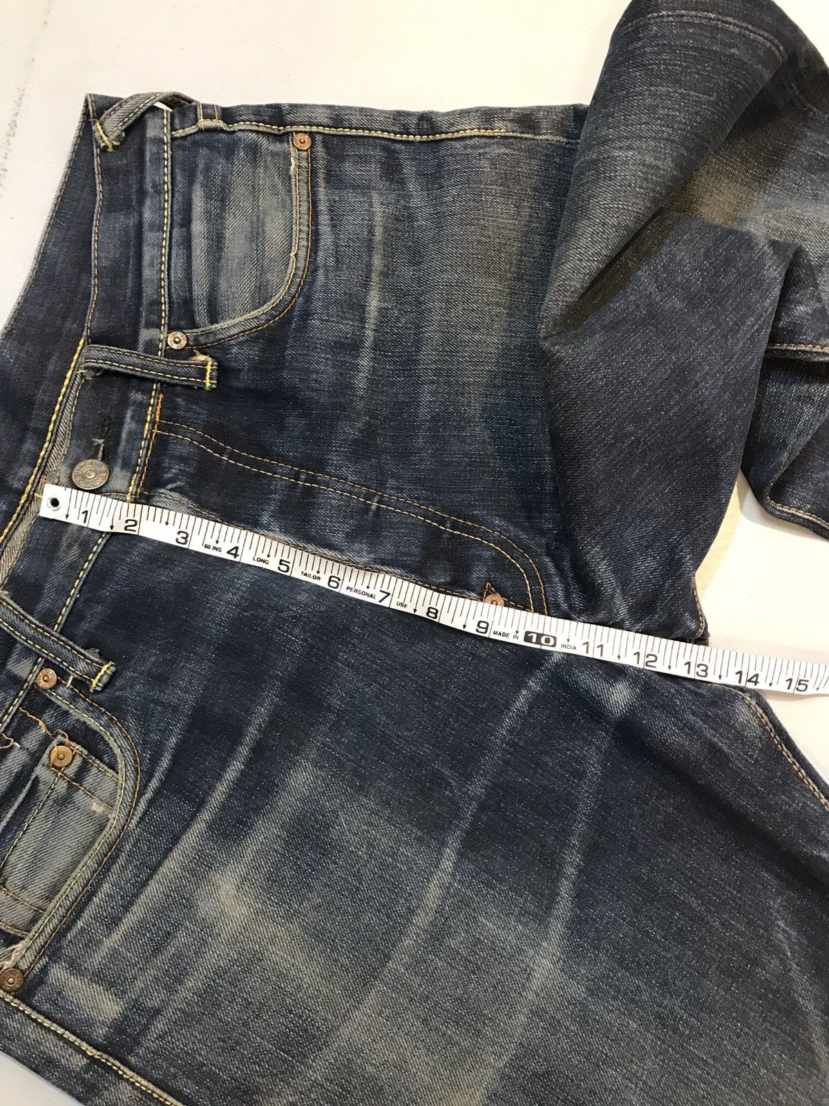Evisu Rare Vintage Evisu salvage straight fit denim Size US 34 / EU 50 - 15 Thumbnail